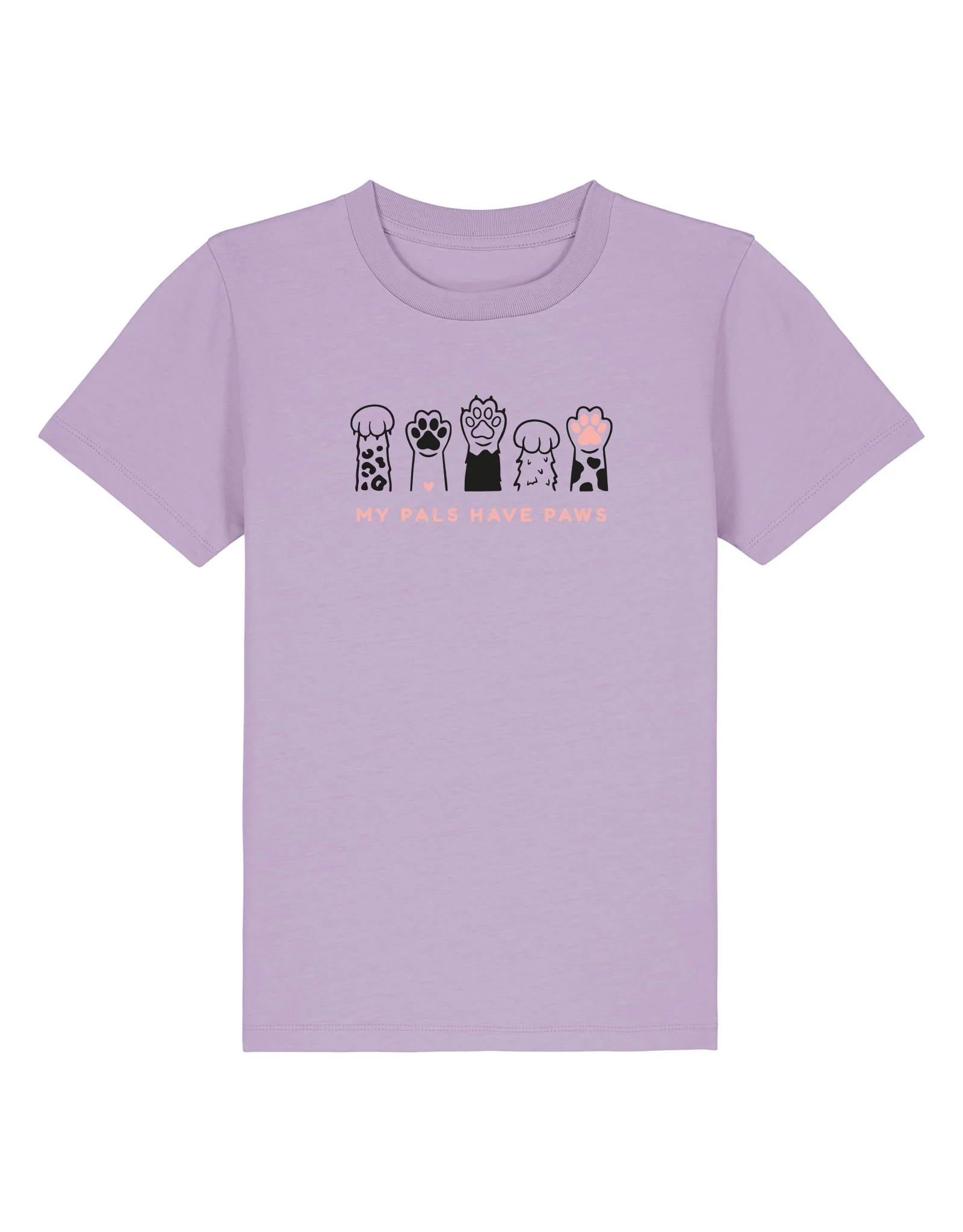 My Pals Have Paws Embroidered Organic Cotton Childrens T-Shirt - Image 4