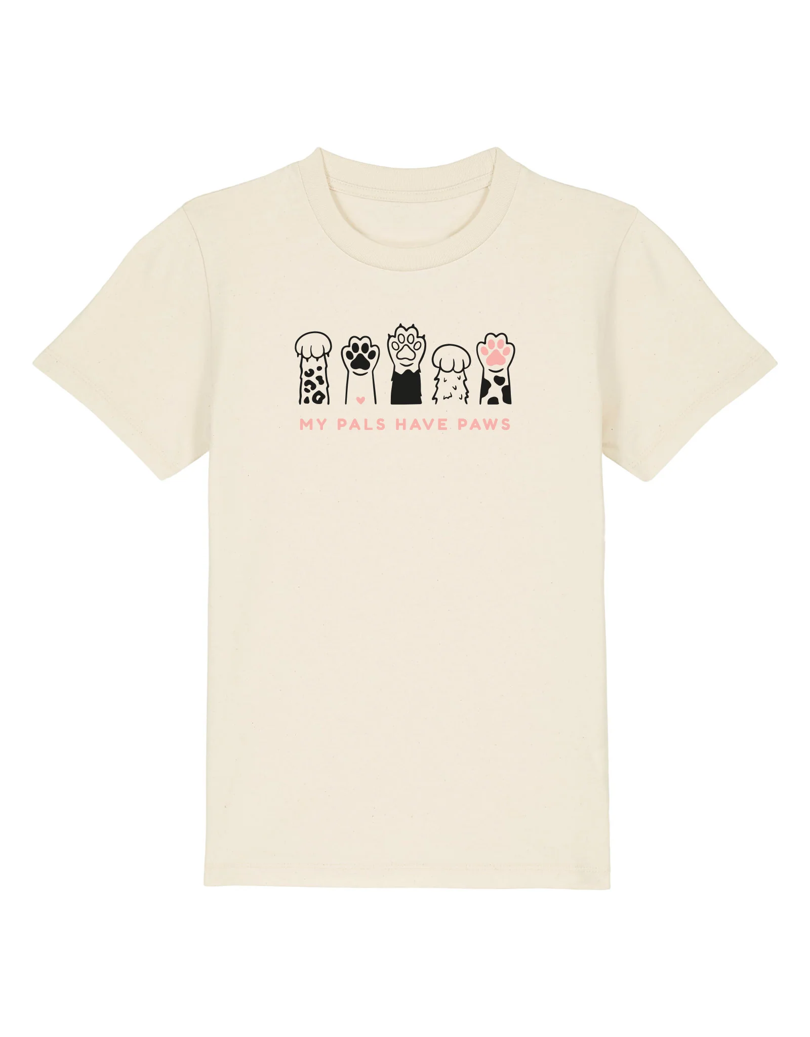 My Pals Have Paws Embroidered Organic Cotton Childrens T-Shirt - Image 8