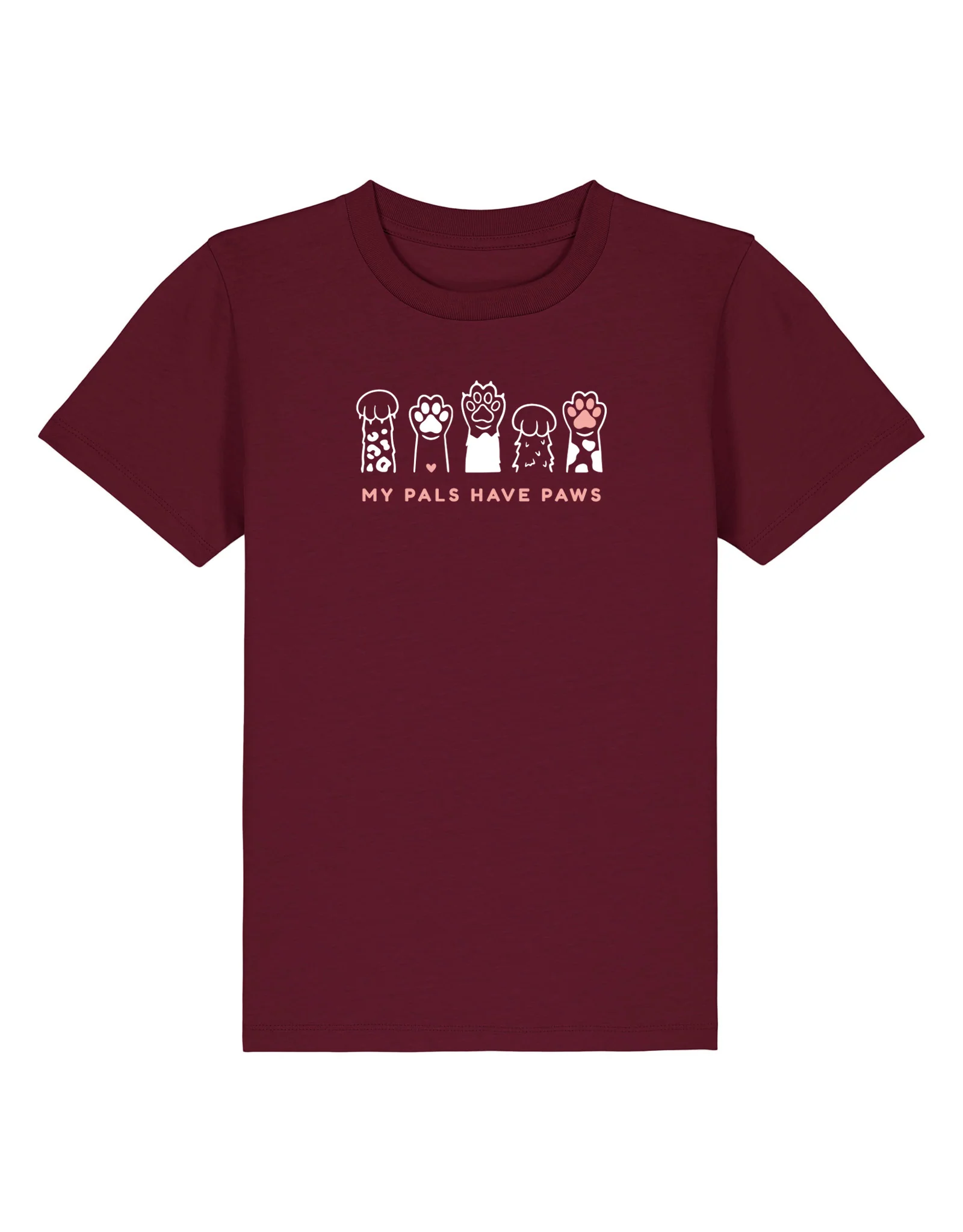 My Pals Have Paws Embroidered Organic Cotton Childrens T-Shirt - Image 9