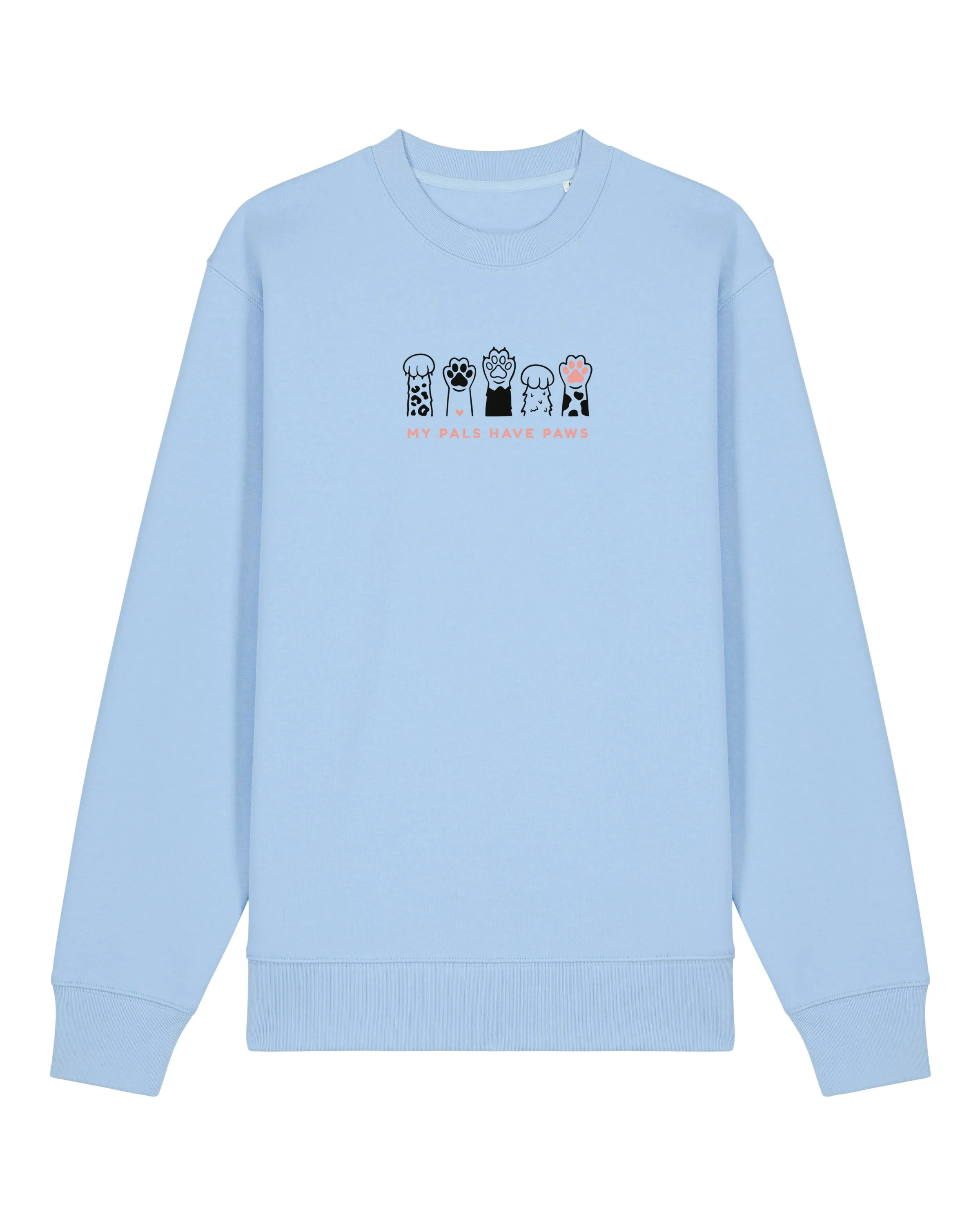 My Pals Have Paws Embroidered Organic Cotton Sweatshirt - Image 6