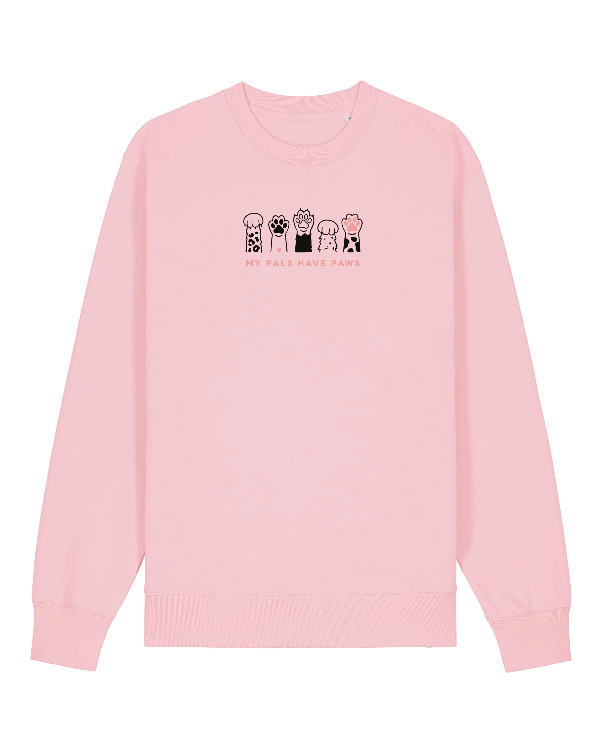 My Pals Have Paws Embroidered Organic Cotton Sweatshirt - Image 8