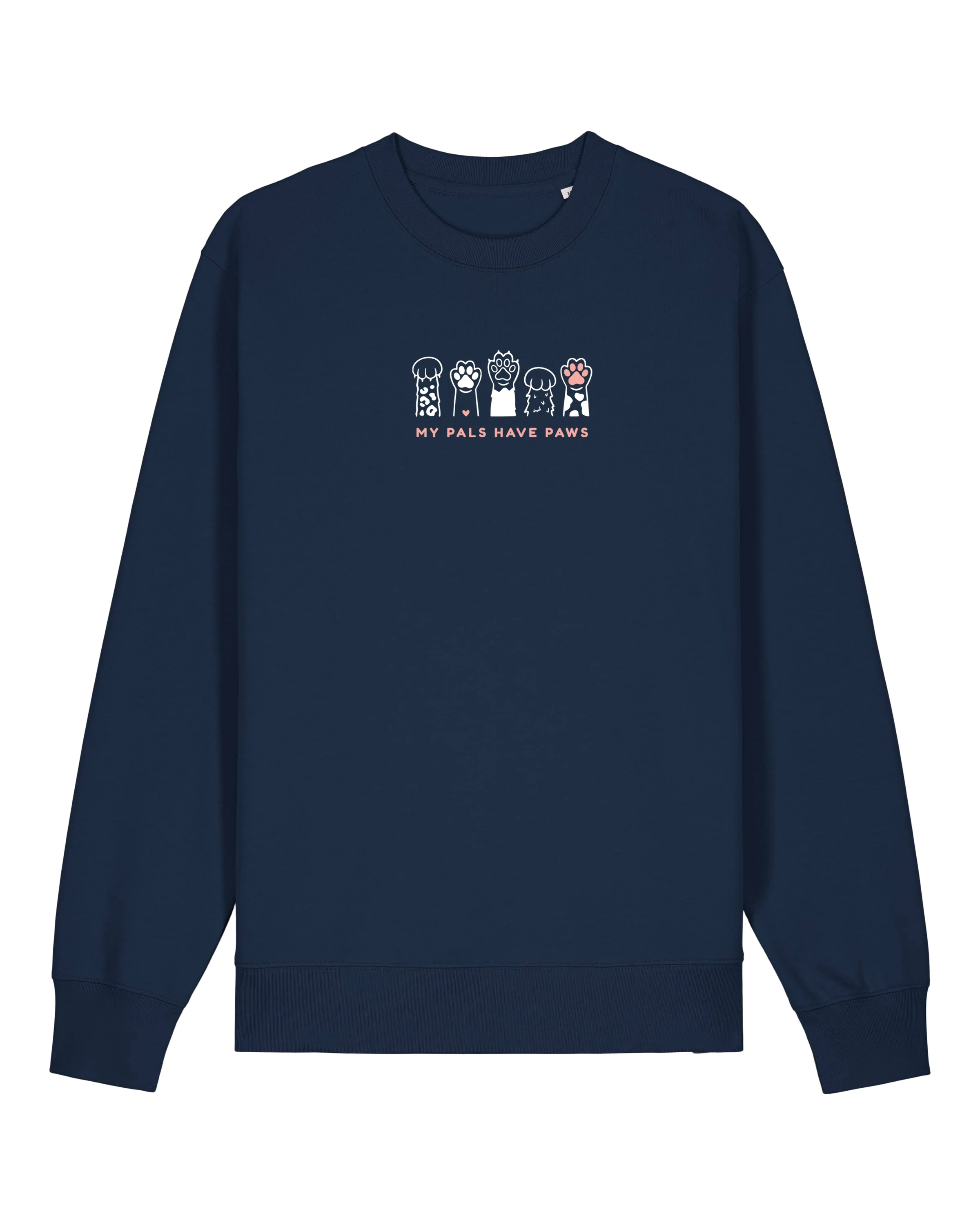 My Pals Have Paws Embroidered Organic Cotton Sweatshirt - Image 9