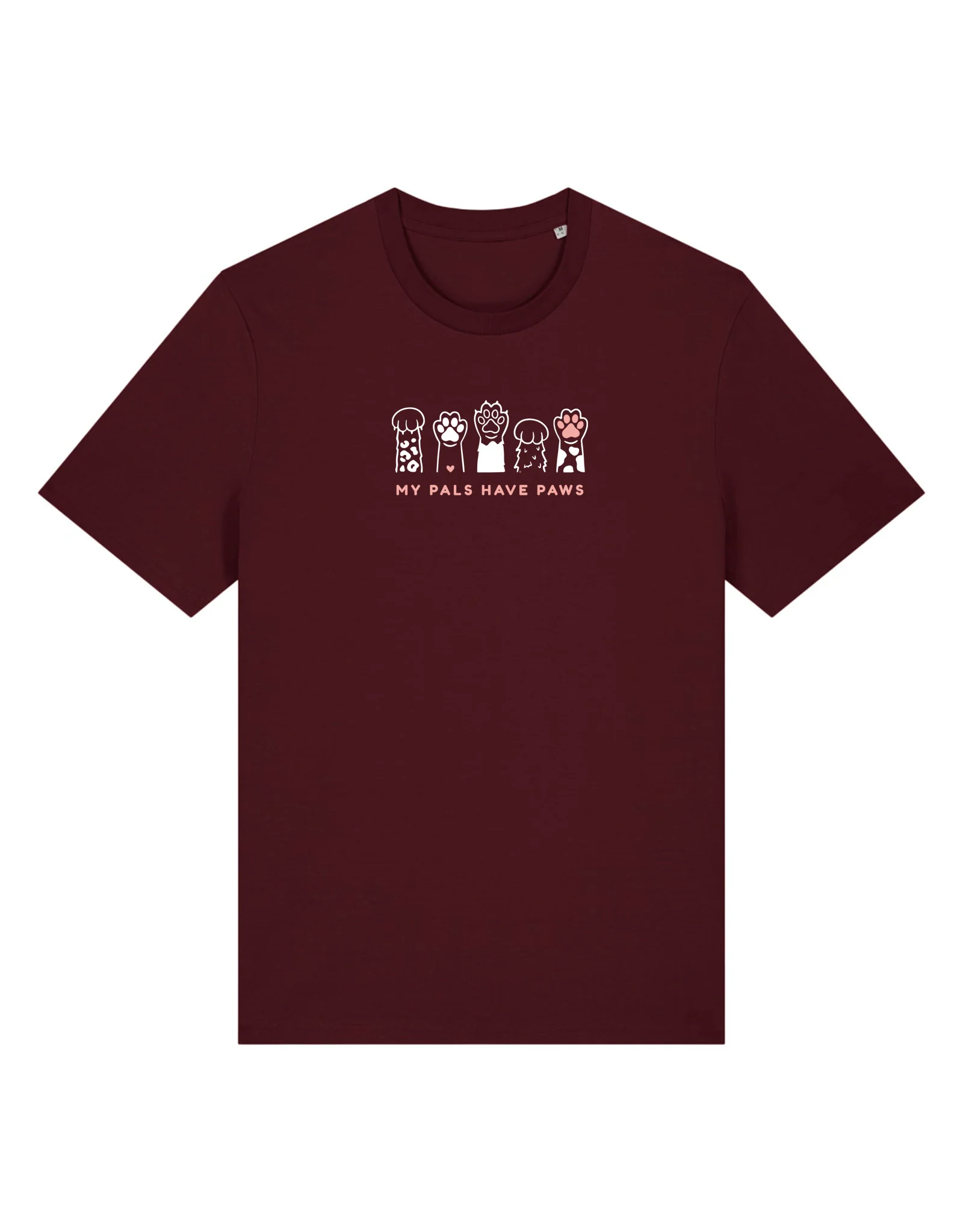 My Pals Have Paws Embroidered Organic Cotton T-Shirt - Image 11