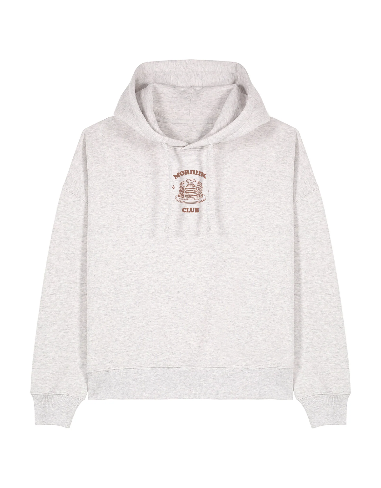 Pancakes Boxy Organic Cotton Hoodie - Image 3