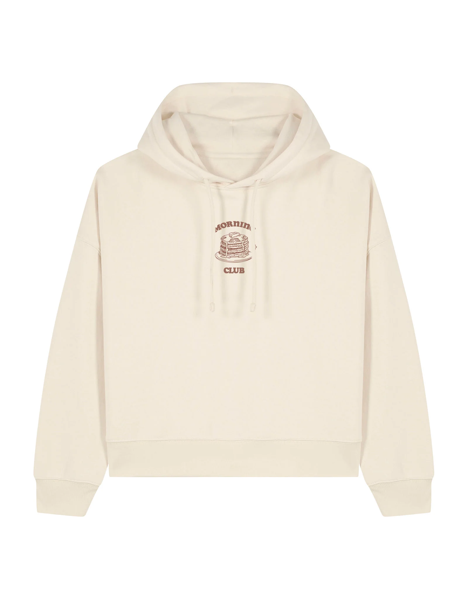 Pancakes Boxy Organic Cotton Hoodie - Image 7