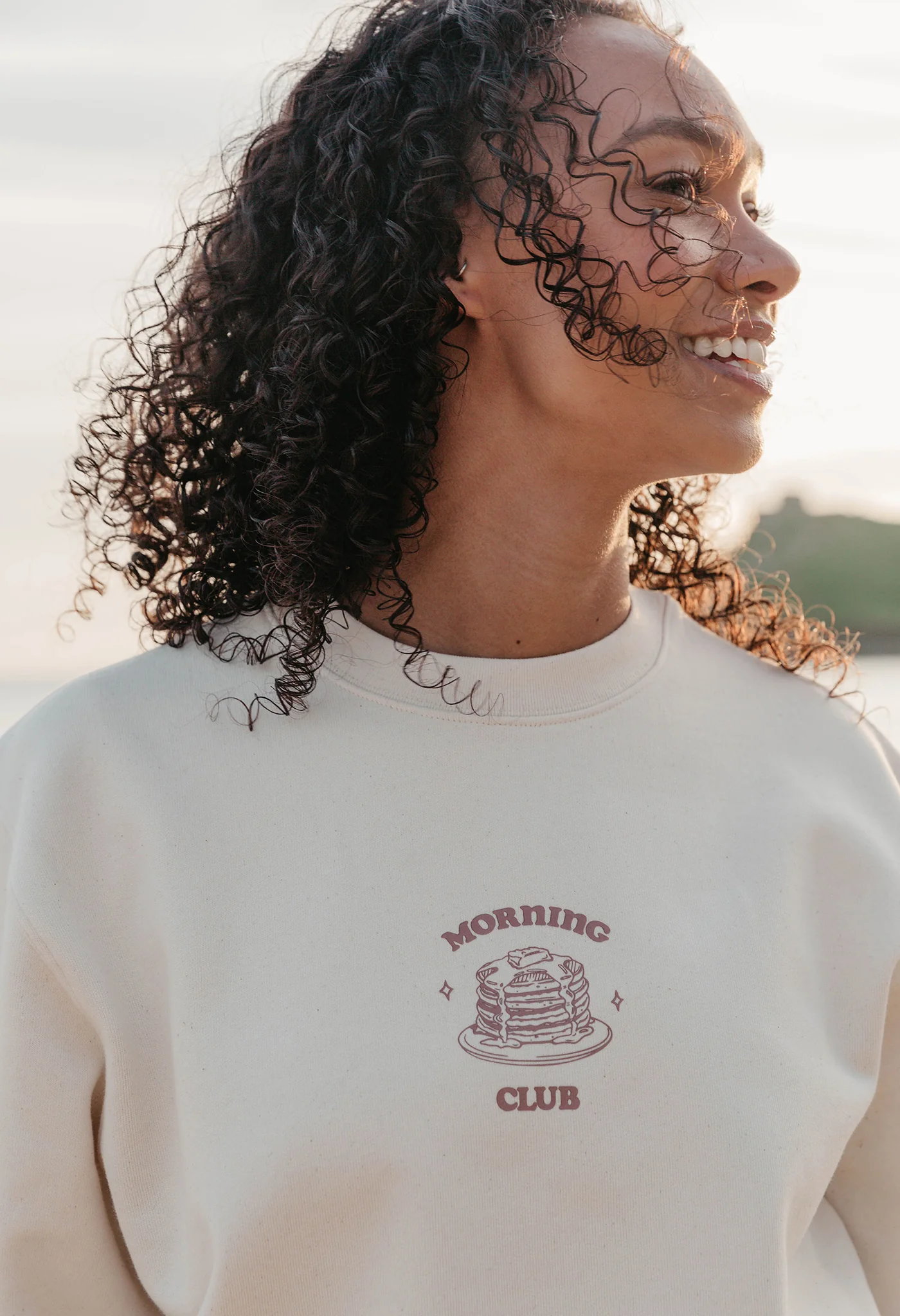 Pancakes Organic Cotton Sweatshirt - Image 7