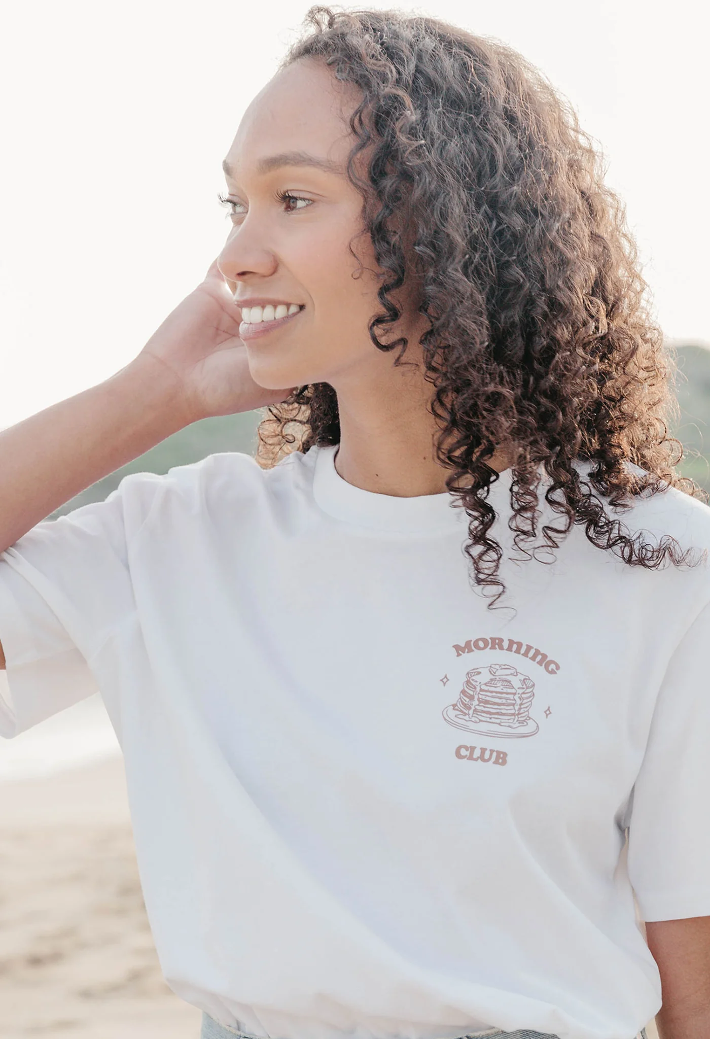 Pancakes Organic Cotton T-Shirt - Image 3