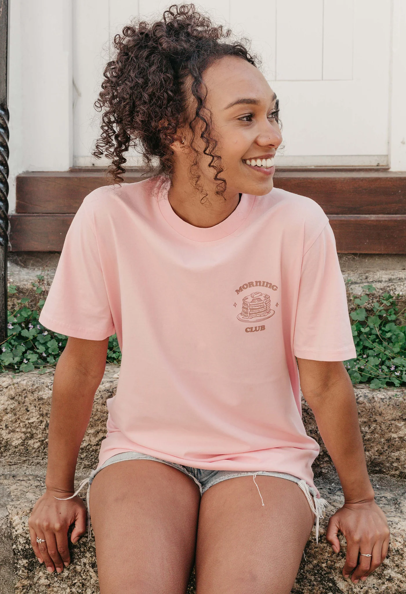 Pancakes Organic Cotton T-Shirt - Image 7