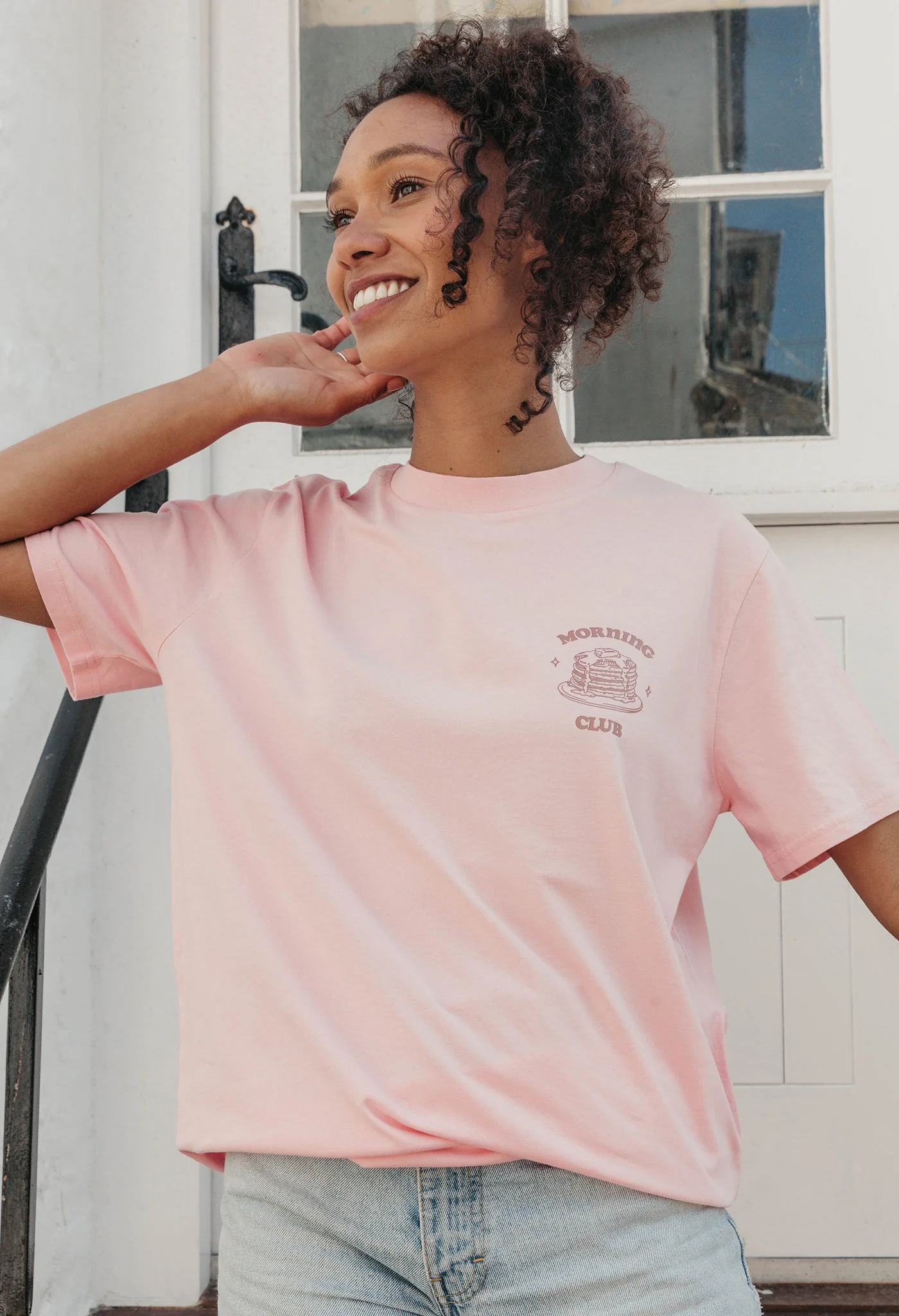Pancakes Organic Cotton T-Shirt - Image 8