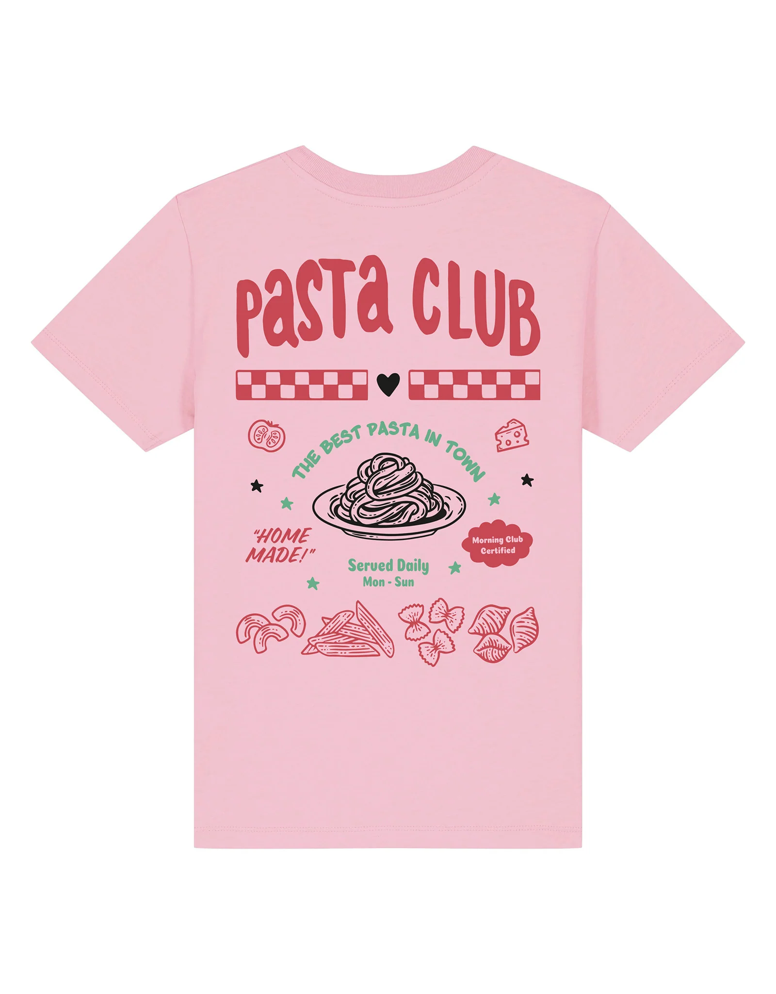 Pasta Club Organic Cotton Childrens T-Shirt - Image 4