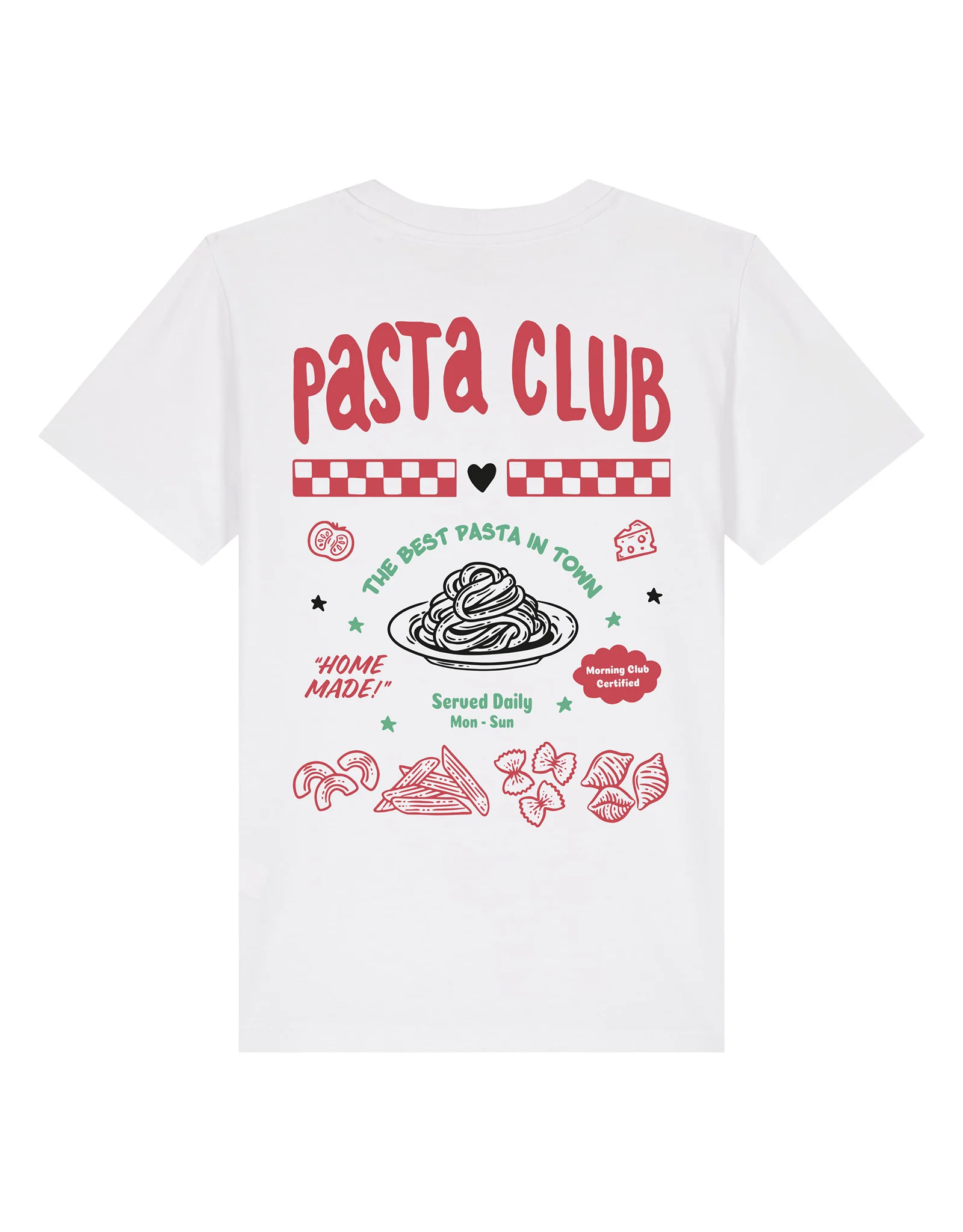 Pasta Club Organic Cotton Childrens T-Shirt - Image 7