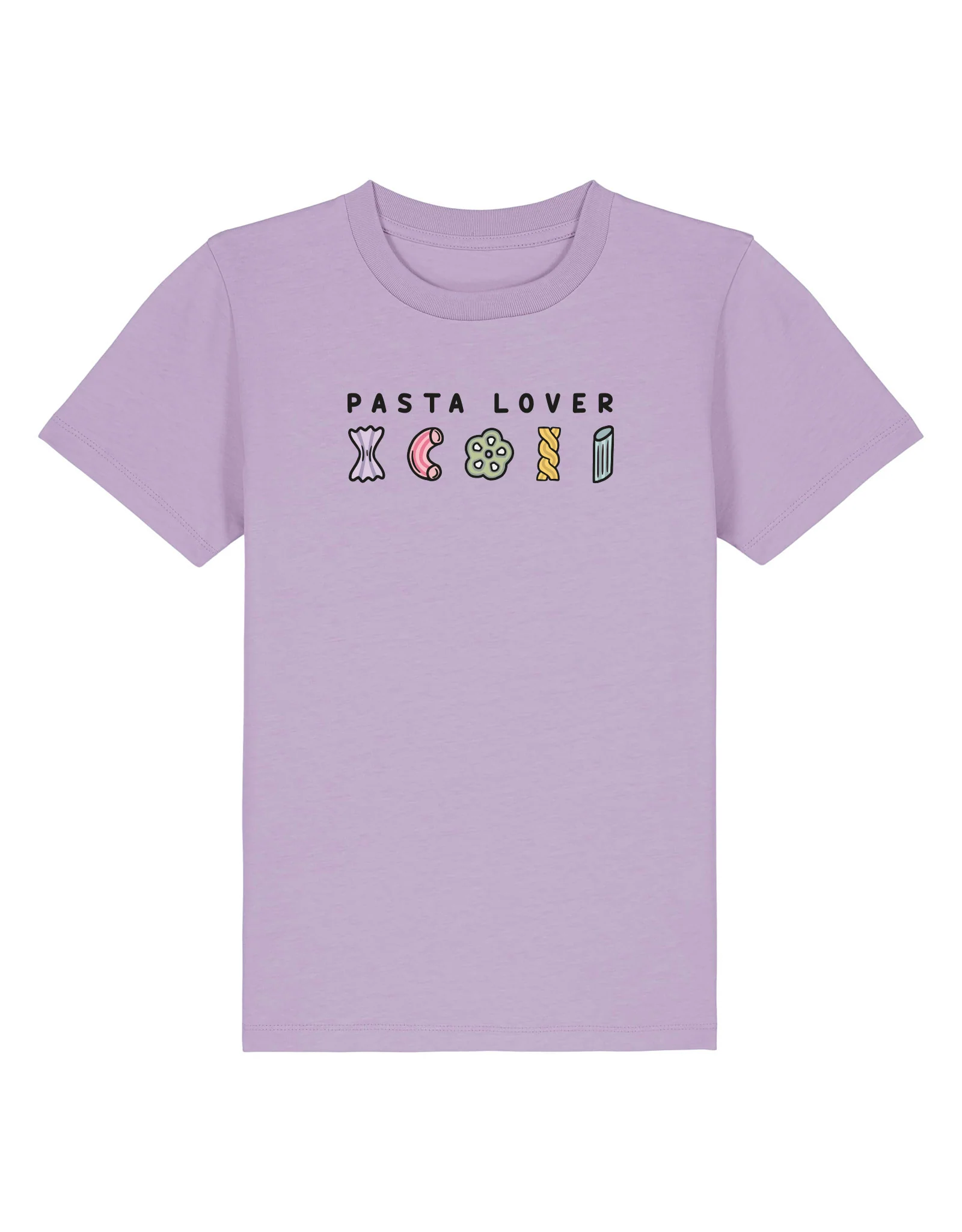 Pasta Lover Embroidered Organic Cotton Childrens T-Shirt - Image 8