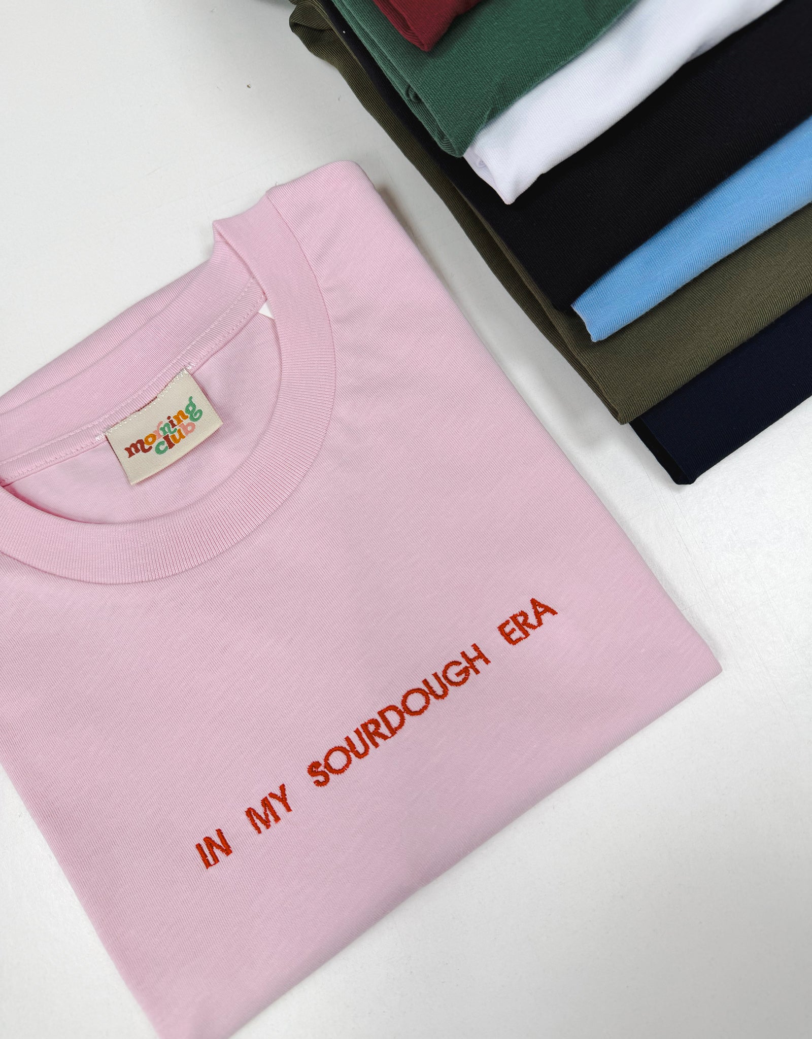 Personalised Embroidered Organic Cotton T-Shirt - Image 6