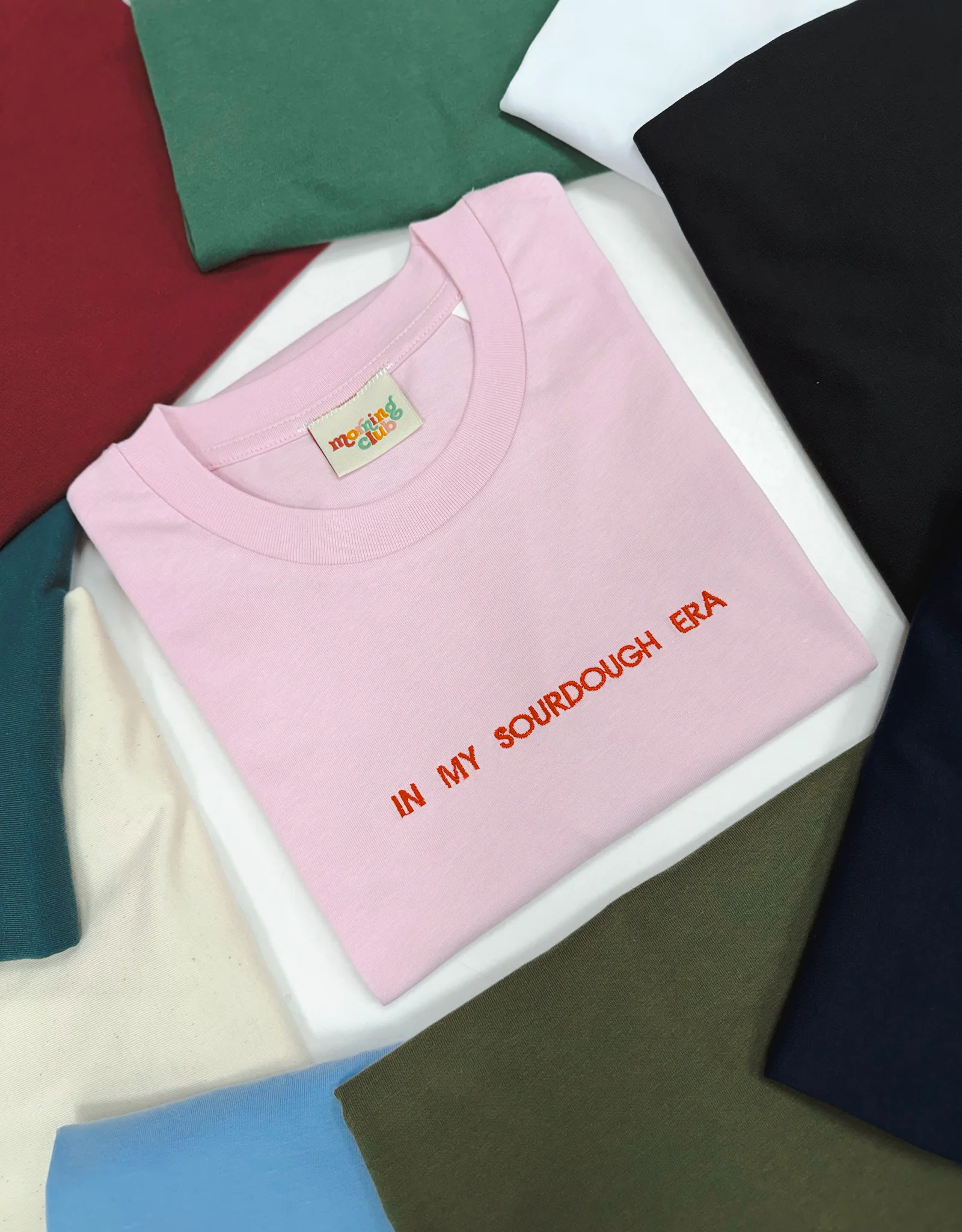 Personalised Embroidered Organic Cotton T-Shirt - Image 7