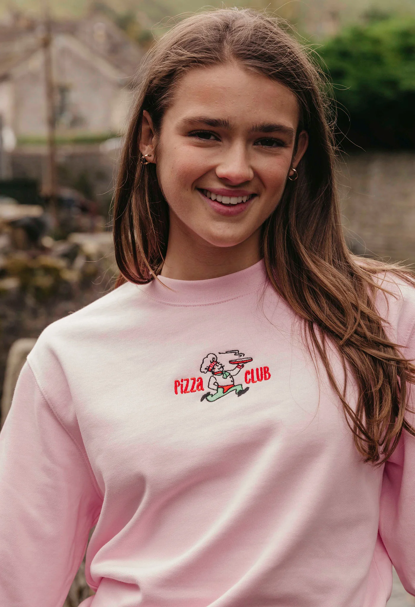Pizza Club Organic Cotton Sweatshirt - Image 2