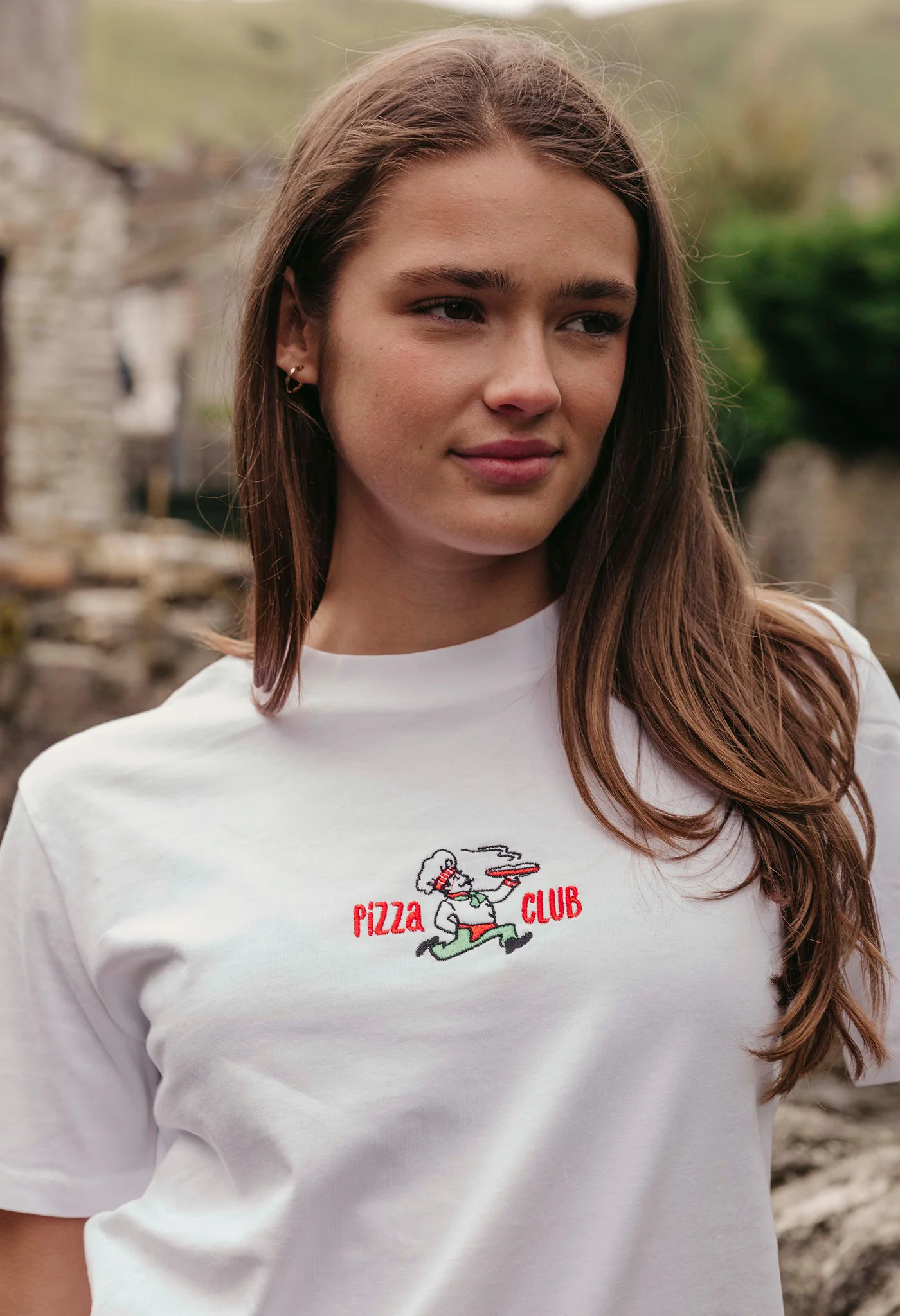 Pizza Club Organic Cotton T-Shirt - Image 2