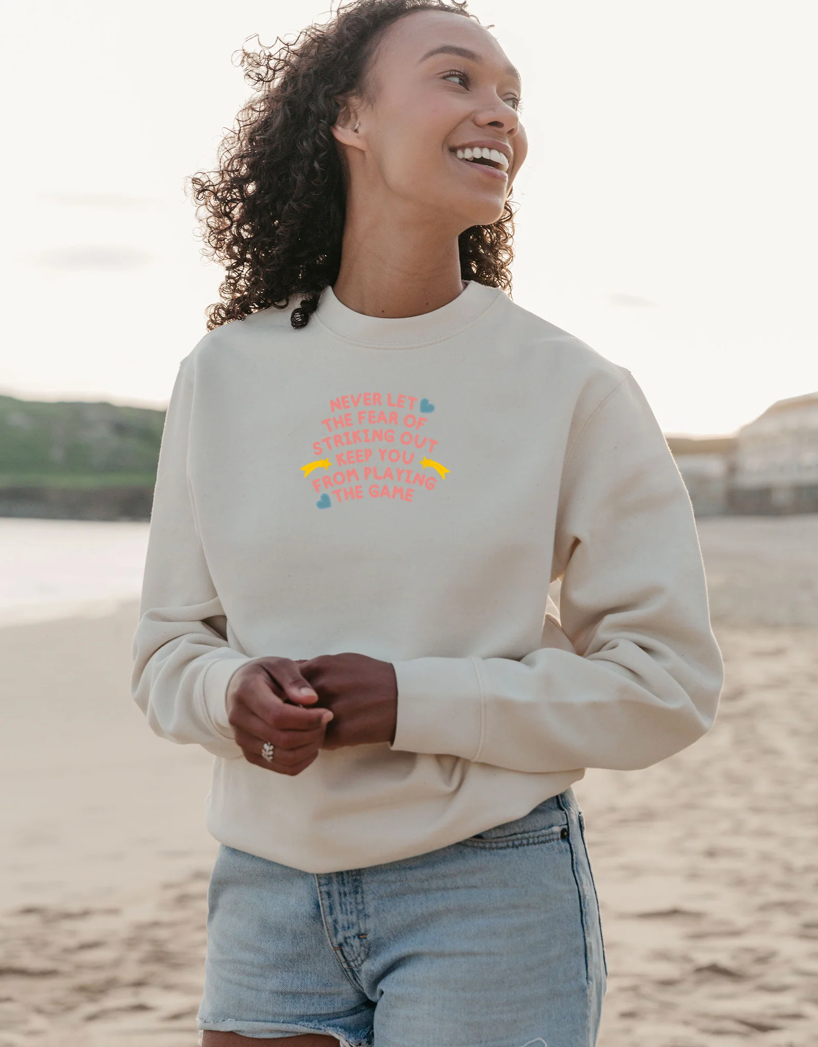 Playing The Game Organic Cotton Sweatshirt - Image 3