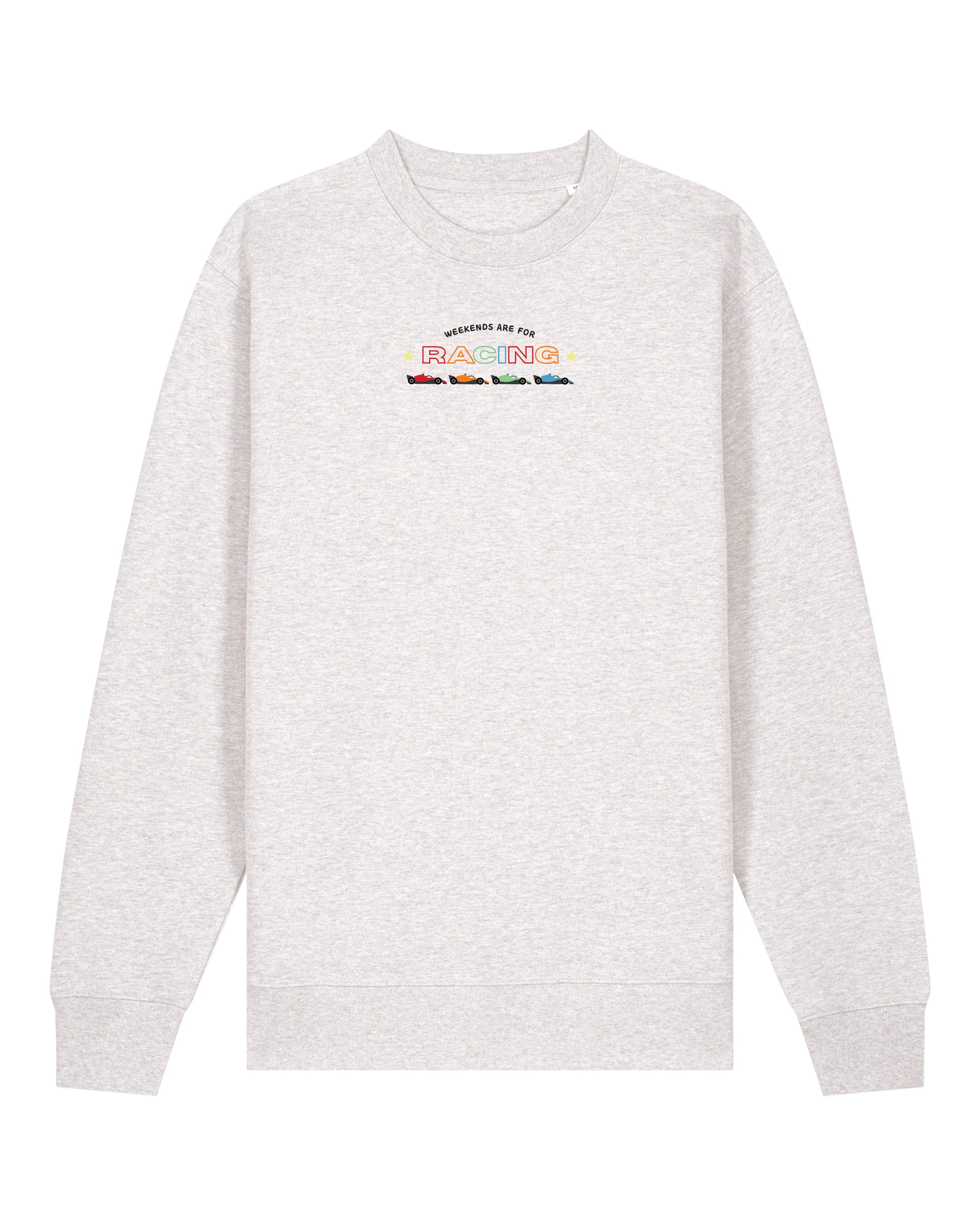 Racing Embroidery Organic Cotton Sweatshirt - Image 4