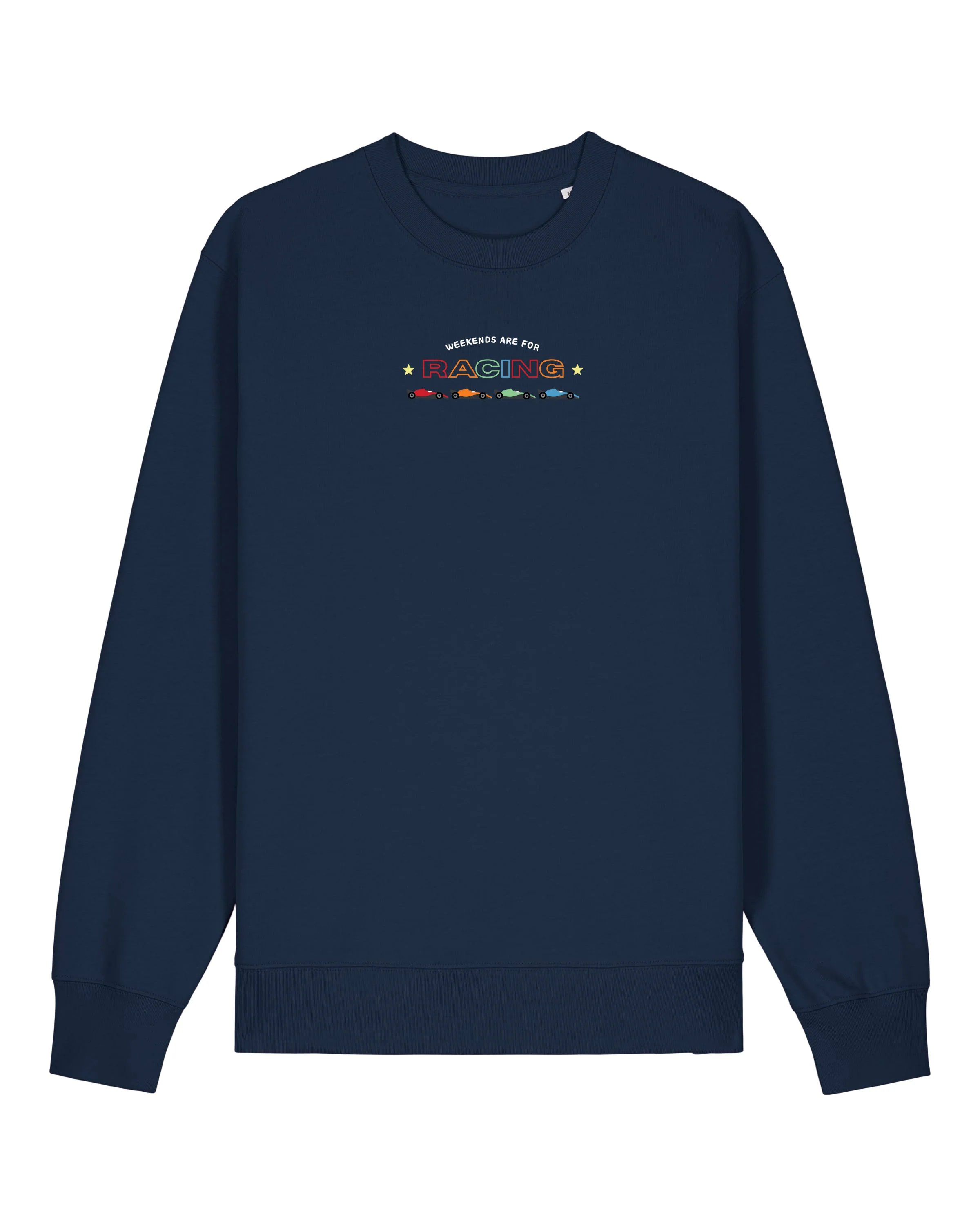 Racing Embroidery Organic Cotton Sweatshirt - Image 5