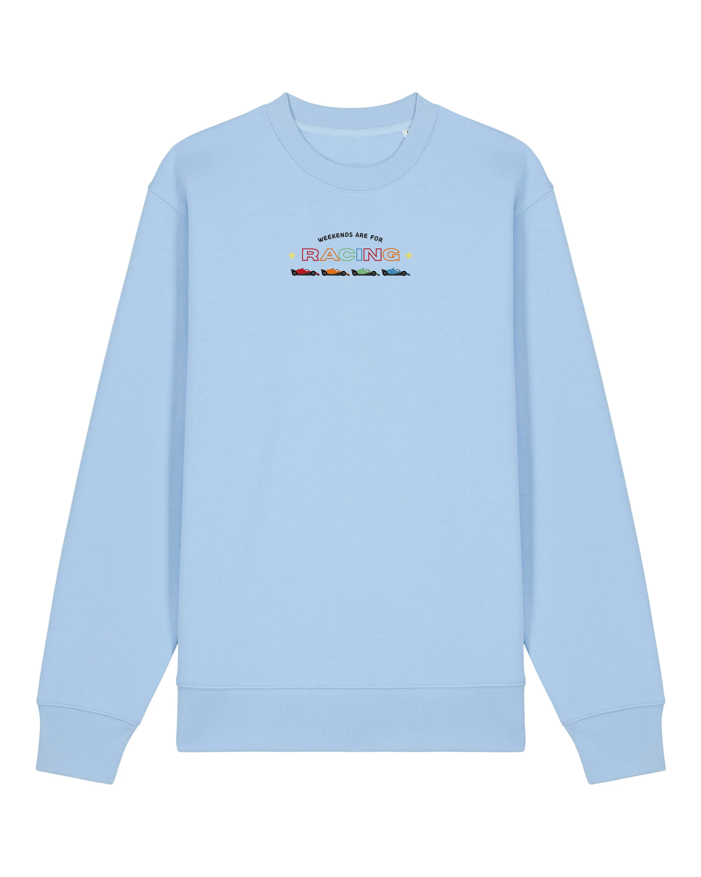 Racing Embroidery Organic Cotton Sweatshirt - Image 7