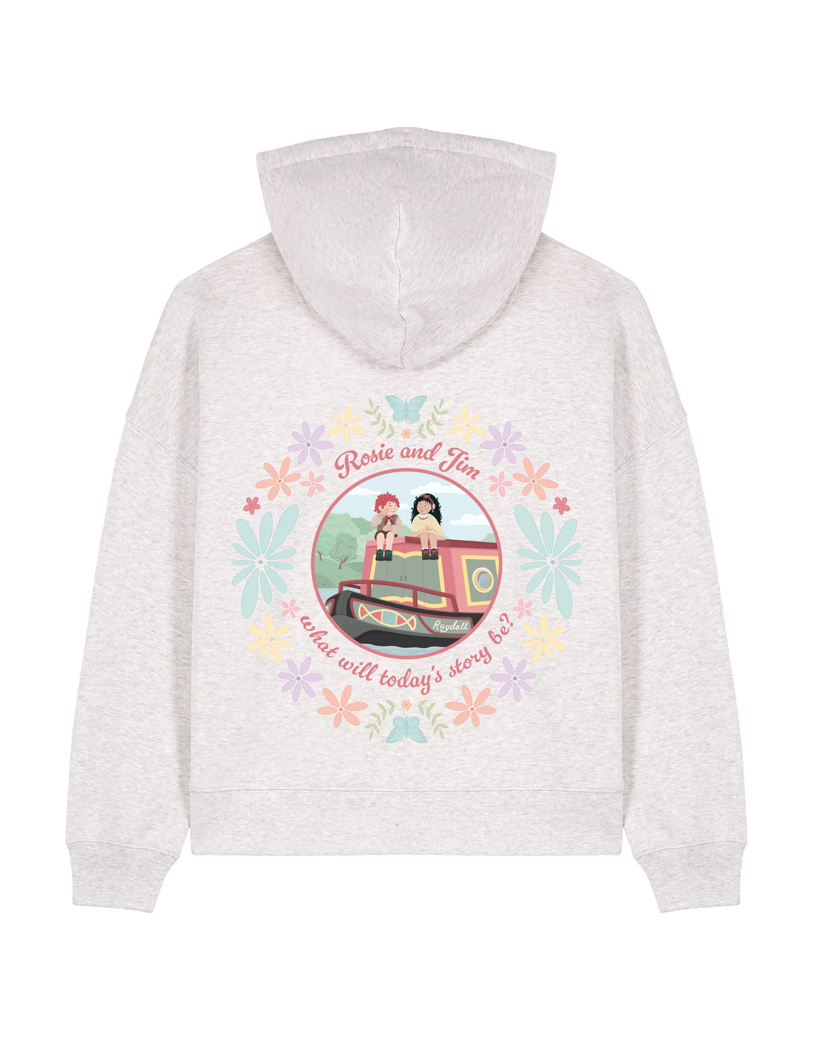 Rosie & Jim Boxy Organic Cotton Hoodie - Image 4