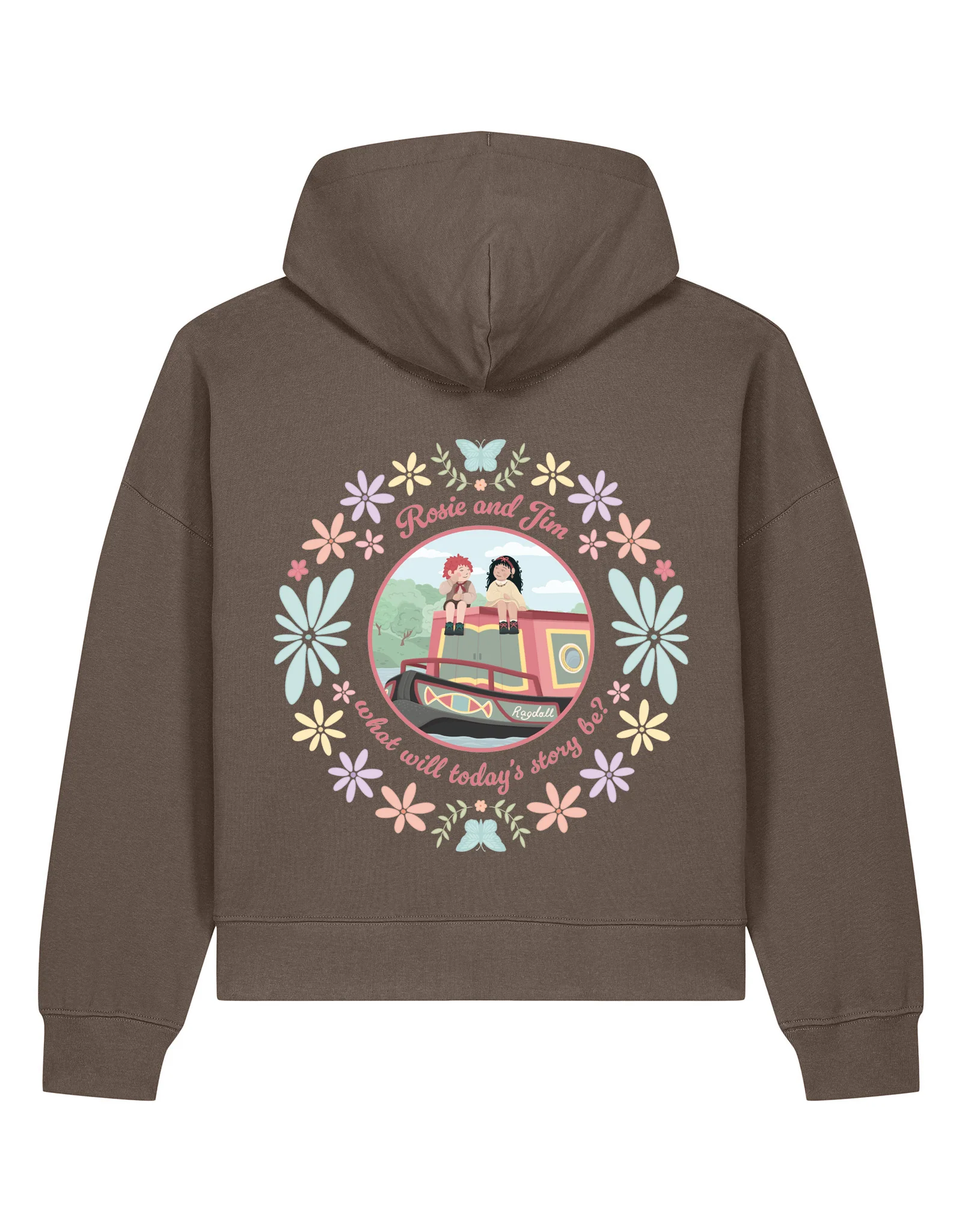 Rosie & Jim Boxy Organic Cotton Hoodie - Image 6