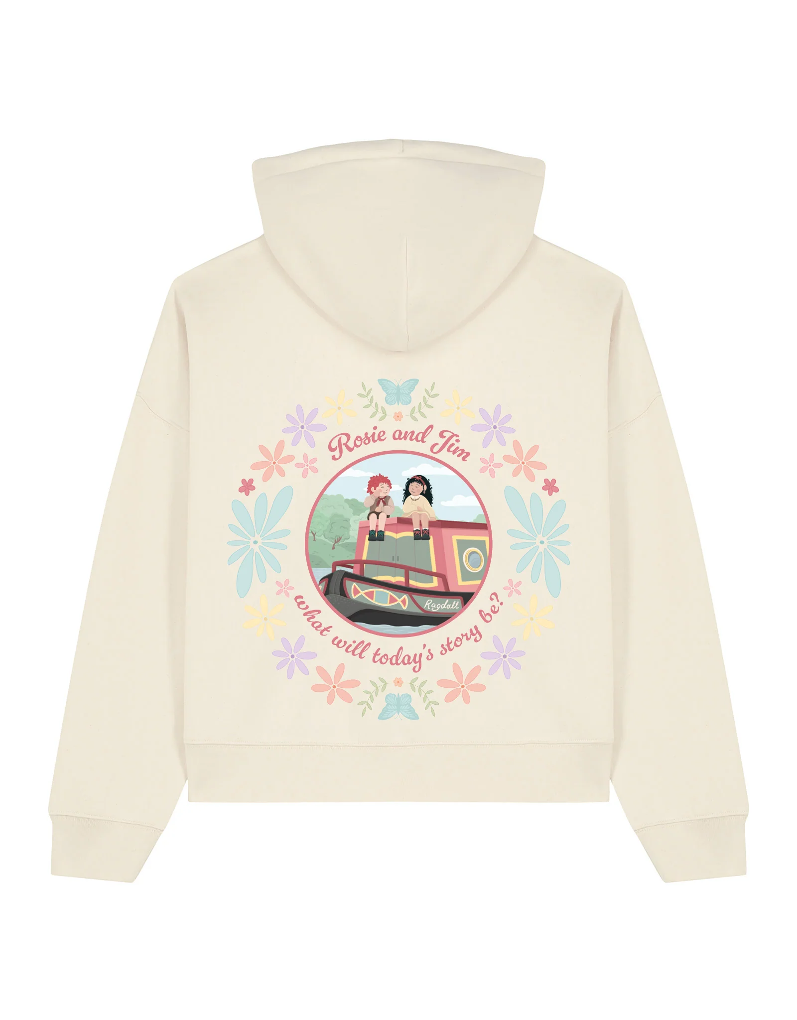 Rosie & Jim Boxy Organic Cotton Hoodie - Image 8