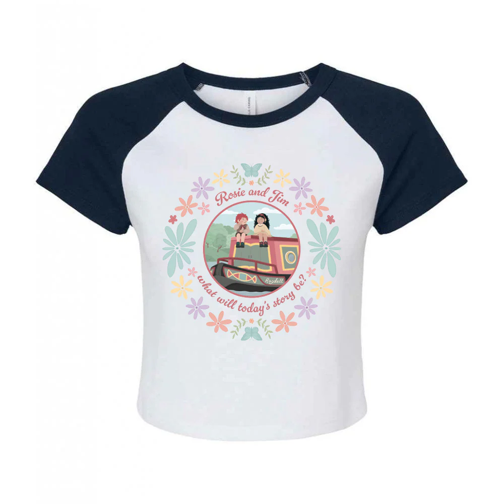 Rosie & Jim Inspired Micro Rib Baby Tee - Image 10