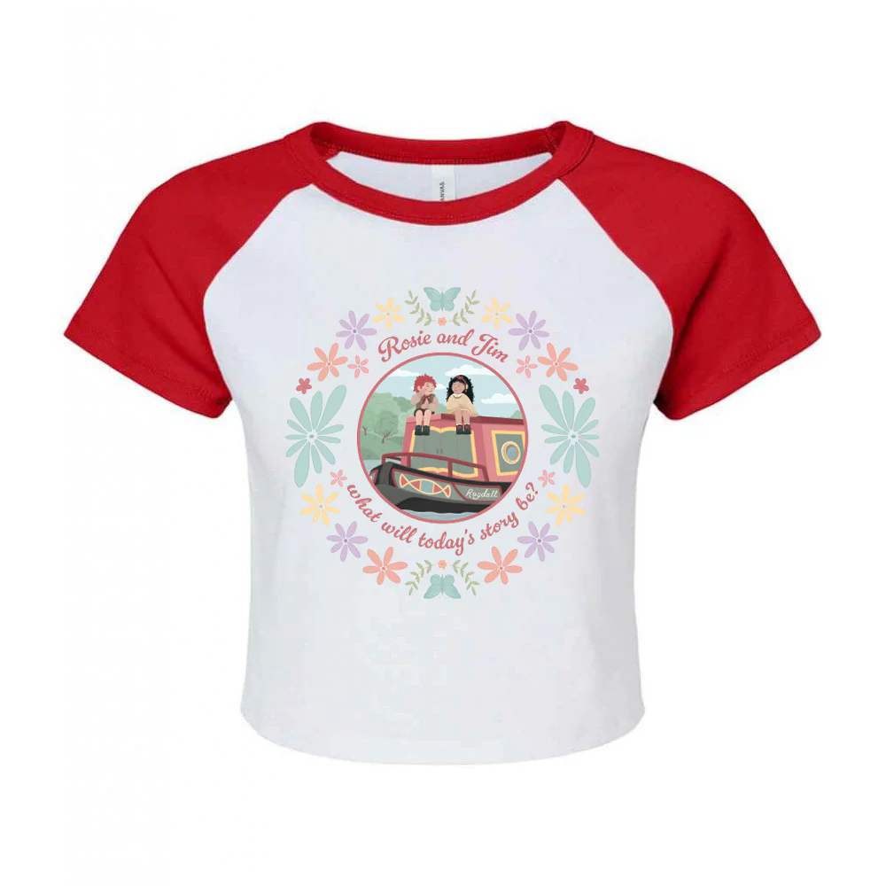 Rosie & Jim Inspired Micro Rib Baby Tee - Image 11