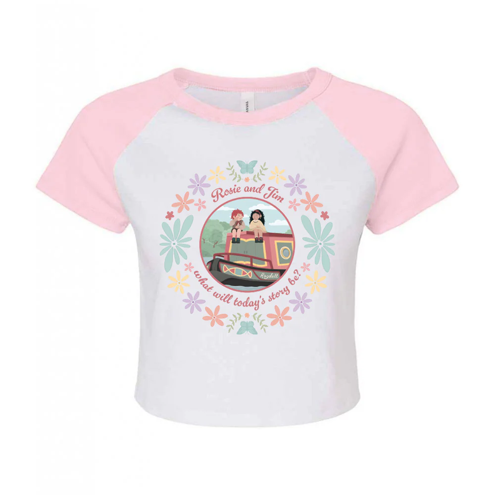 Rosie & Jim Inspired Micro Rib Baby Tee - Image 5