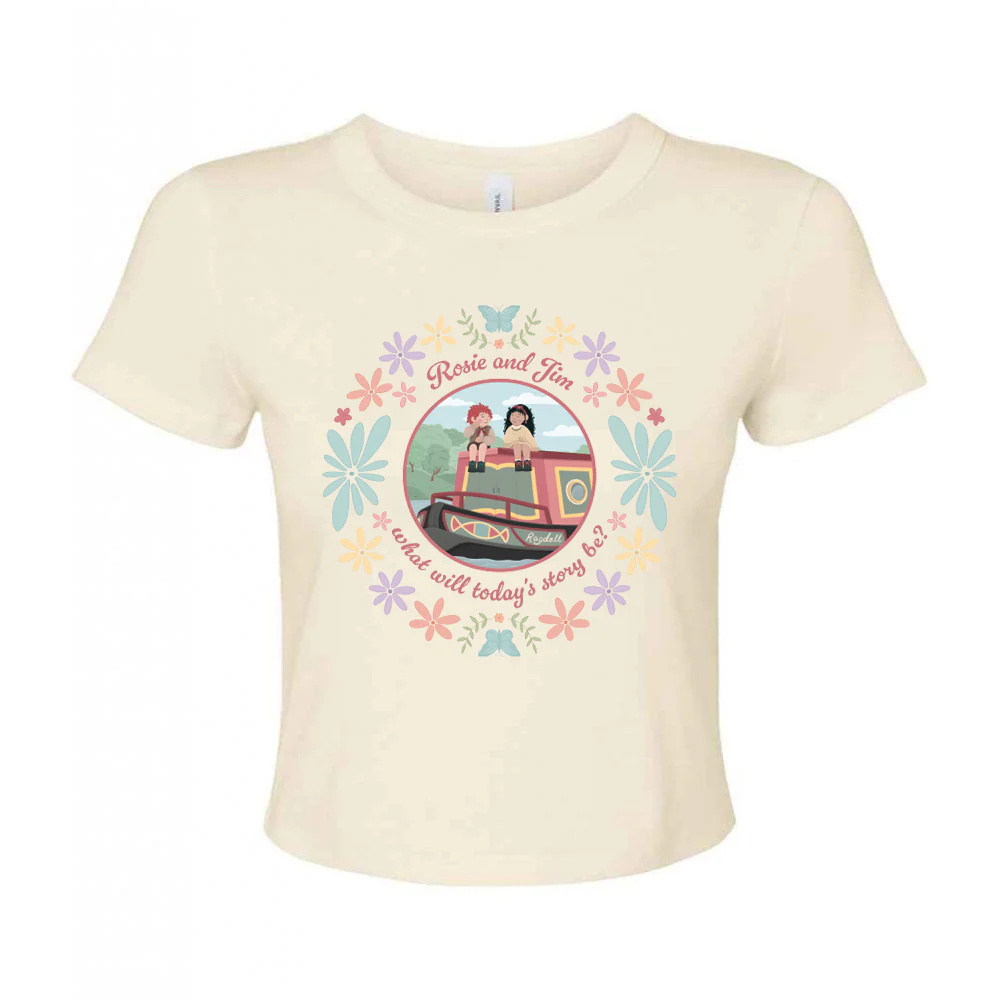 Rosie & Jim Inspired Micro Rib Baby Tee - Image 6