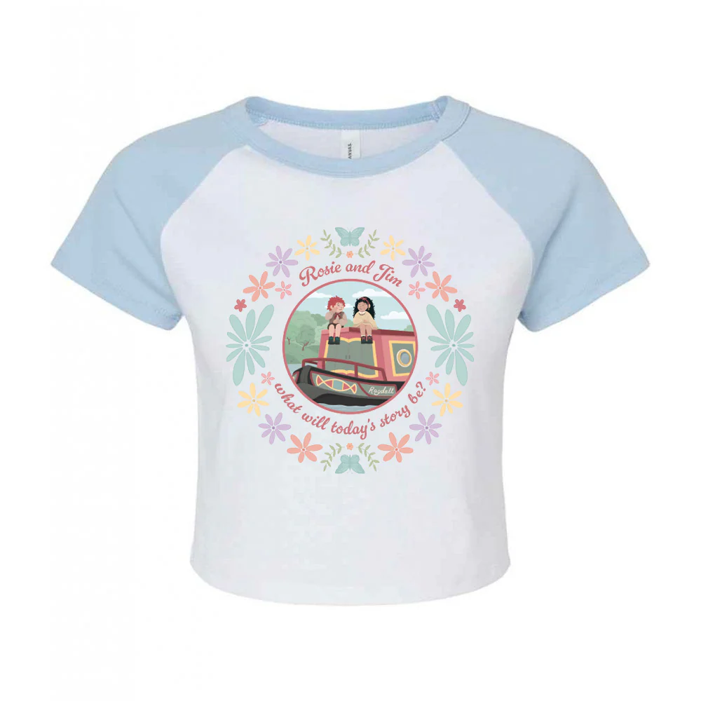 Rosie & Jim Inspired Micro Rib Baby Tee - Image 7
