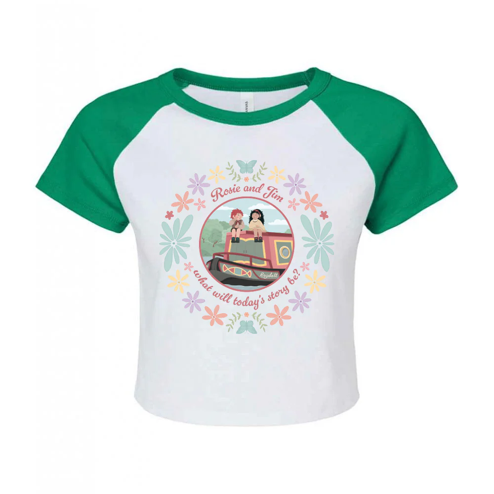 Rosie & Jim Inspired Micro Rib Baby Tee - Image 9