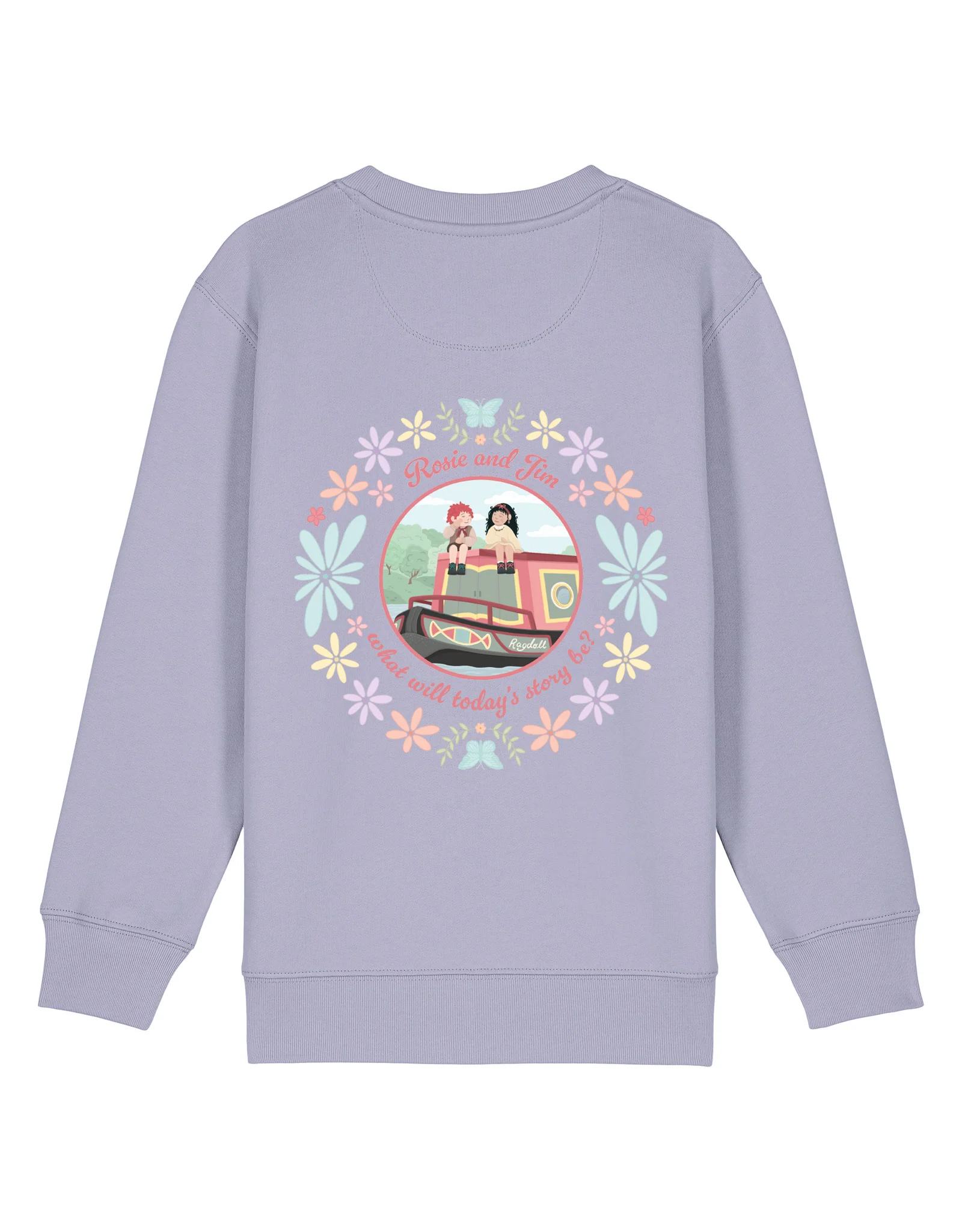 Rosie & Jim Inspired Organic Cotton Childrens Sweatshirt - Image 11
