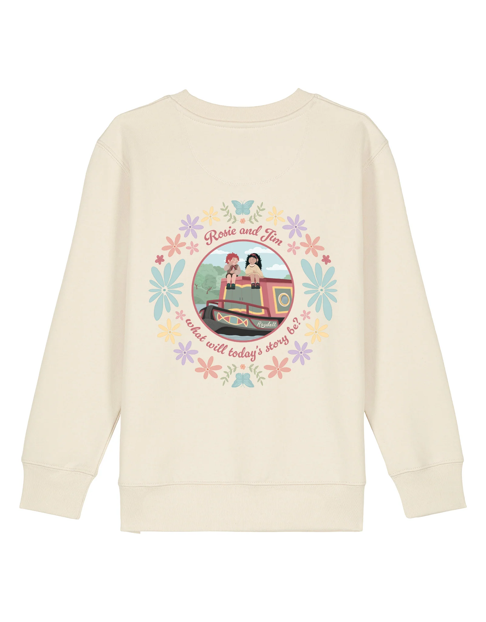 Rosie & Jim Inspired Organic Cotton Childrens Sweatshirt - Image 13