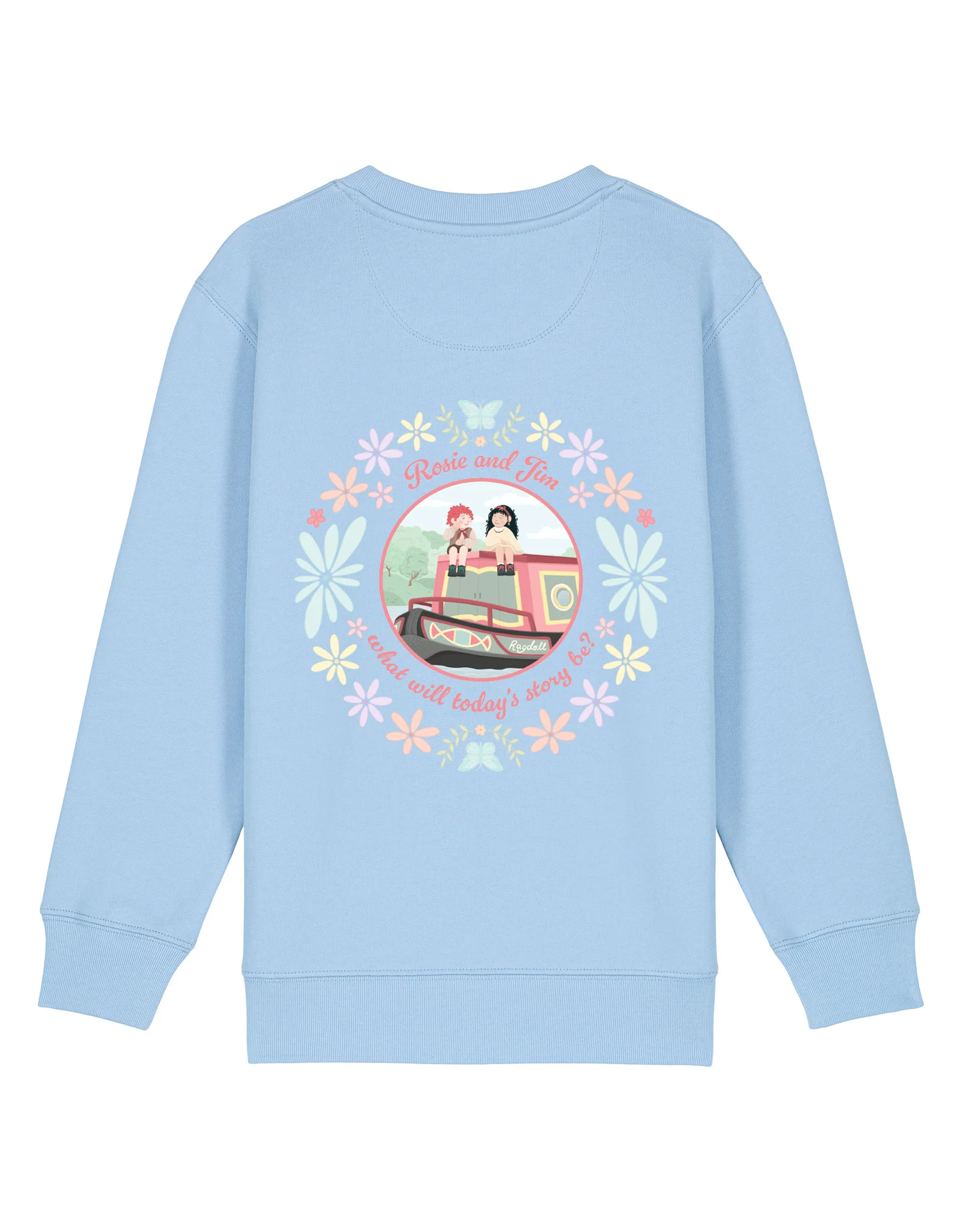Rosie & Jim Inspired Organic Cotton Childrens Sweatshirt - Image 7