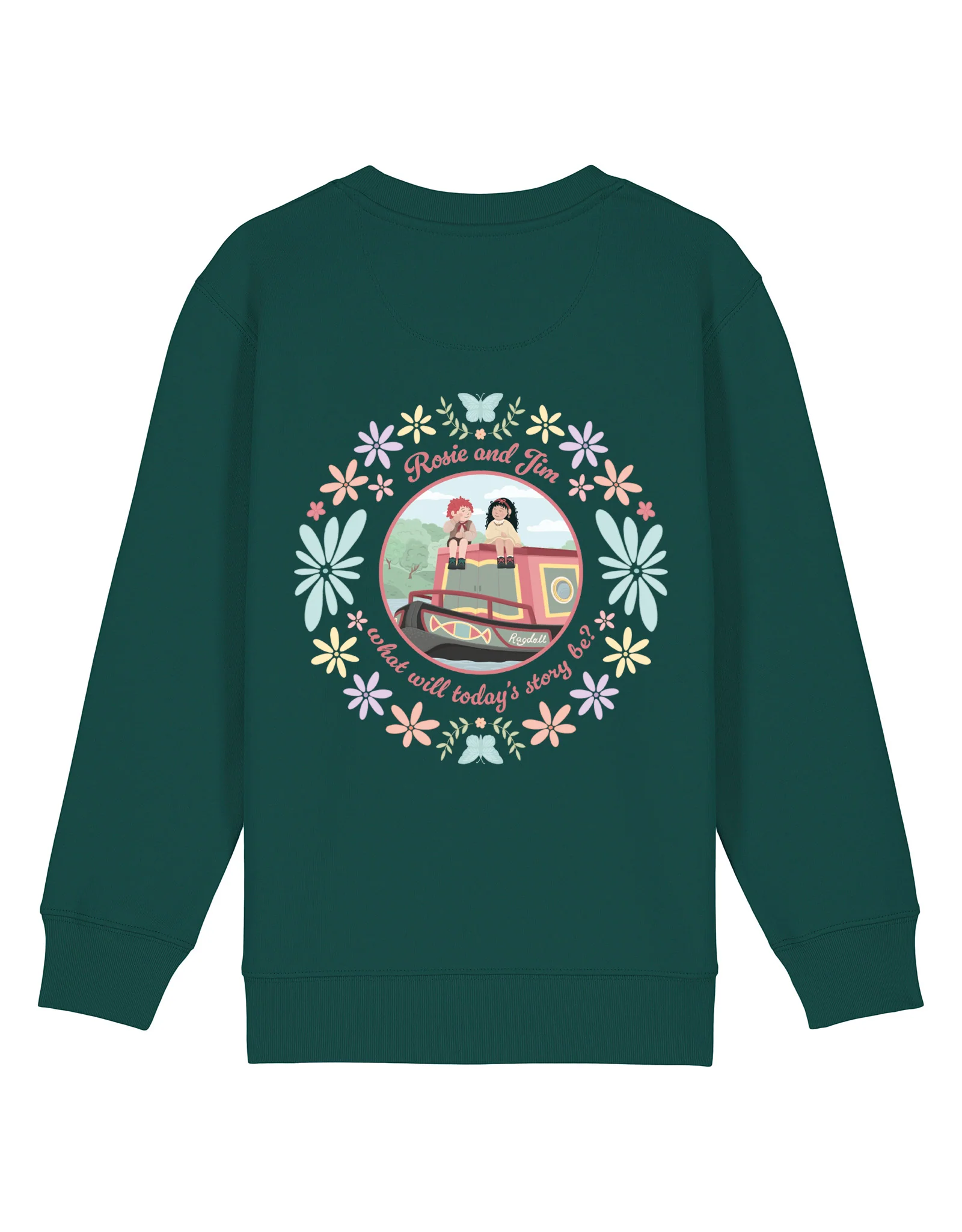 Rosie & Jim Inspired Organic Cotton Childrens Sweatshirt - Image 9