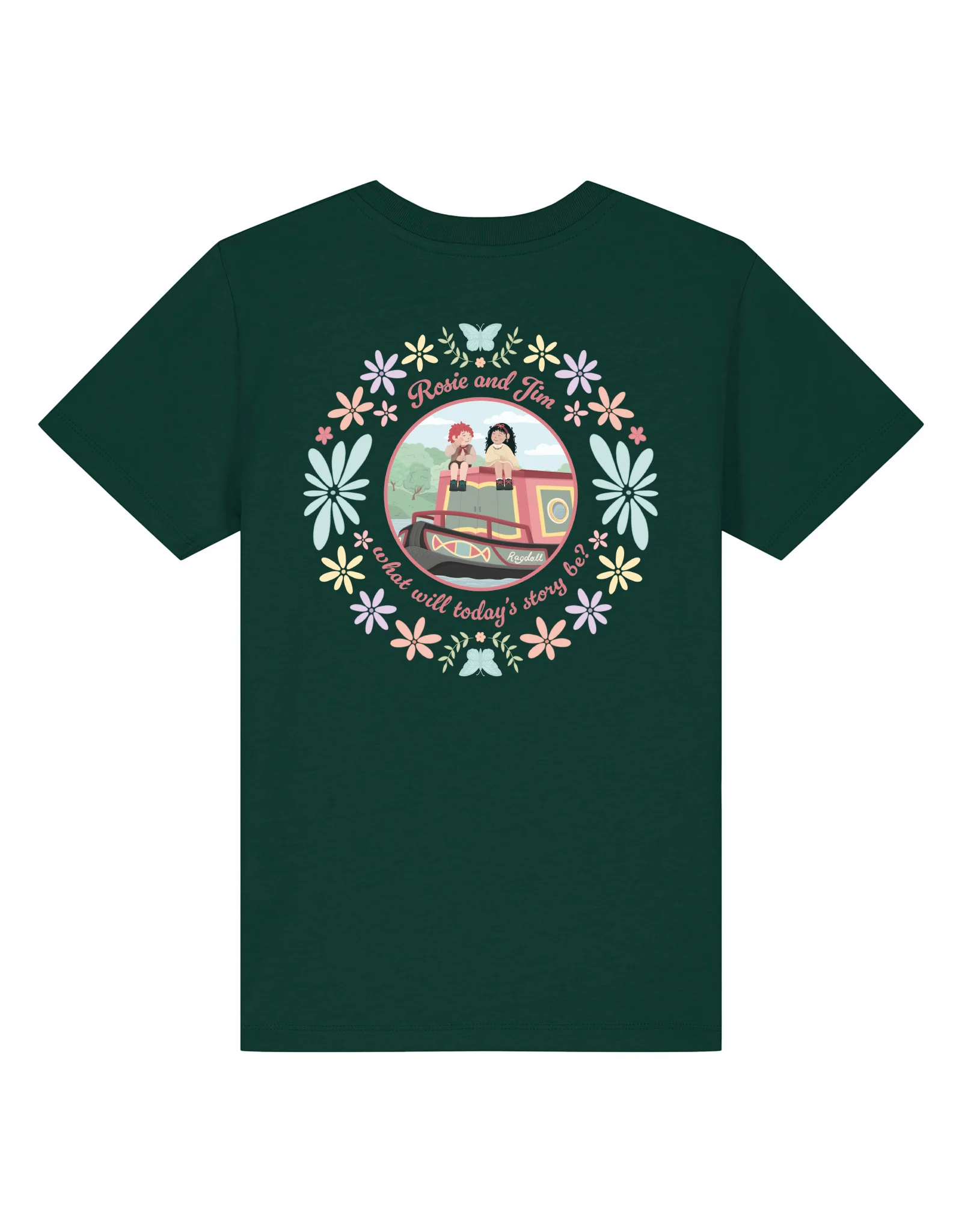 Rosie & Jim Inspired Organic Cotton Childrens T-Shirt - Image 16