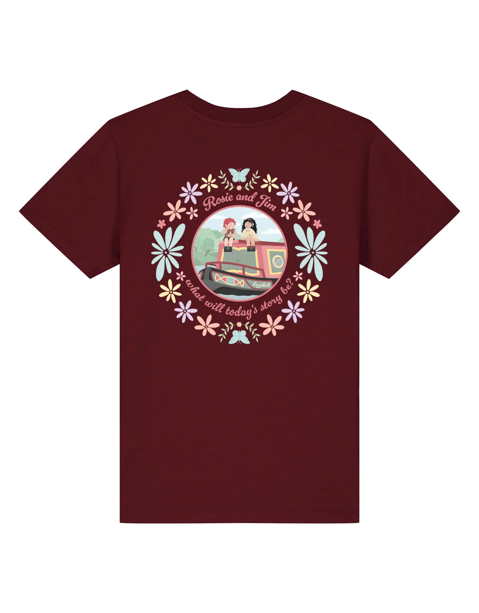Rosie & Jim Inspired Organic Cotton Childrens T-Shirt - Image 18