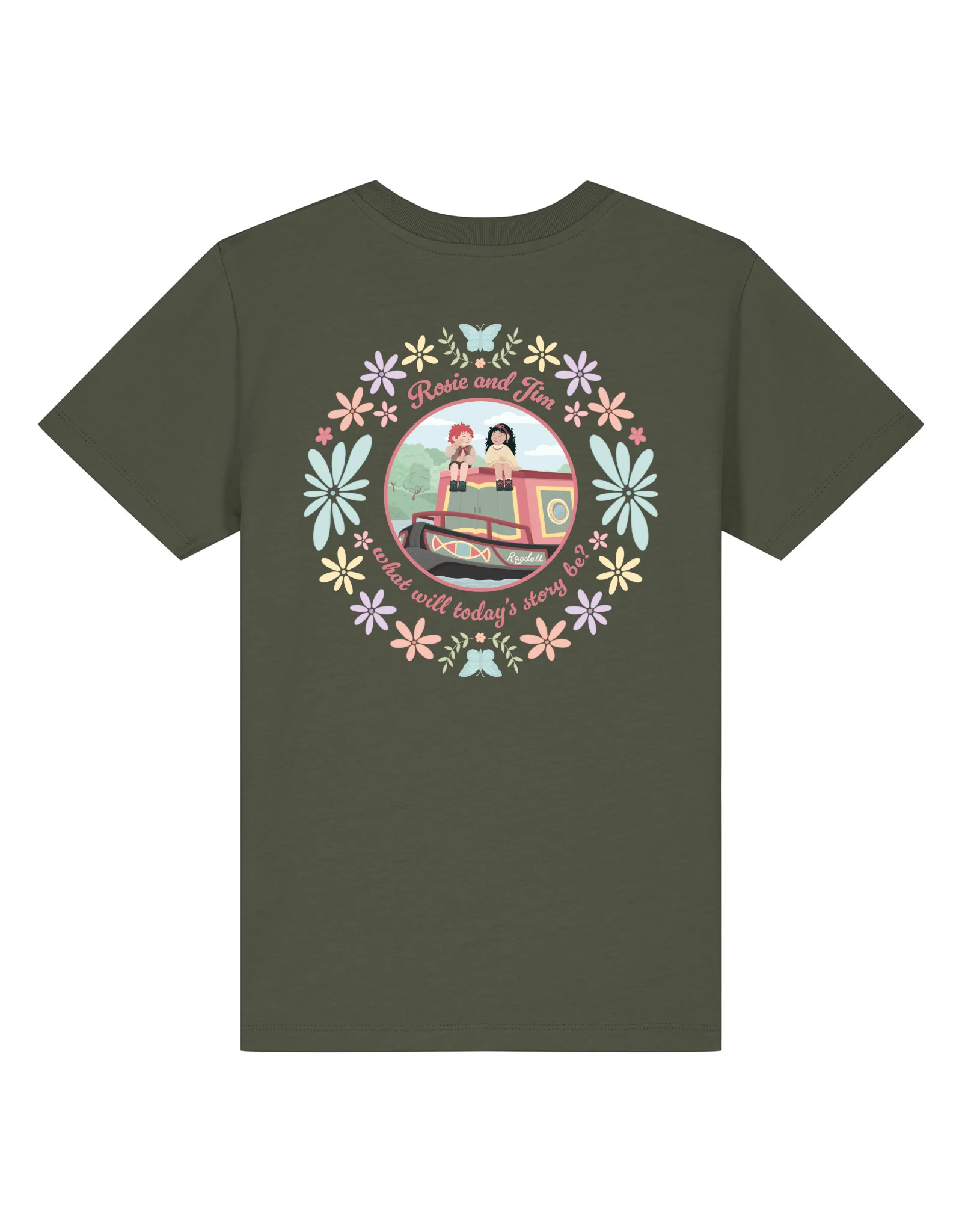 Rosie & Jim Inspired Organic Cotton Childrens T-Shirt - Image 20