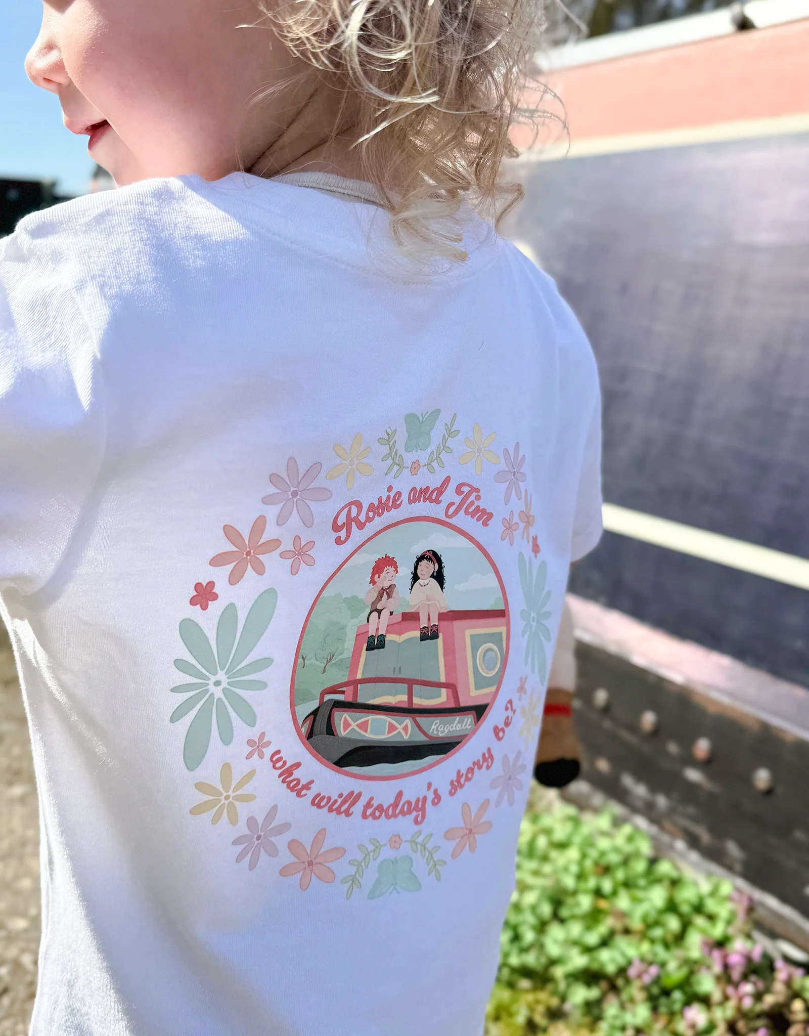 Rosie & Jim Inspired Organic Cotton Childrens T-Shirt - Image 3