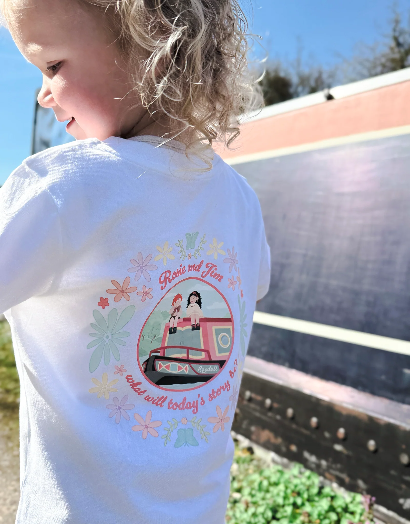 Rosie & Jim Inspired Organic Cotton Childrens T-Shirt - Image 6