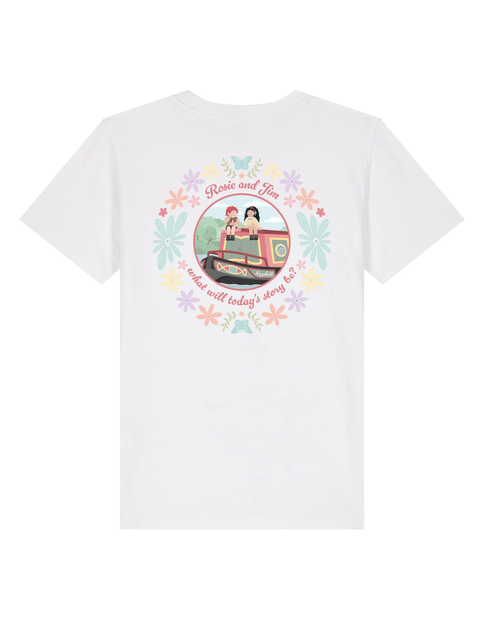 Rosie & Jim Inspired Organic Cotton Childrens T-Shirt - Image 8
