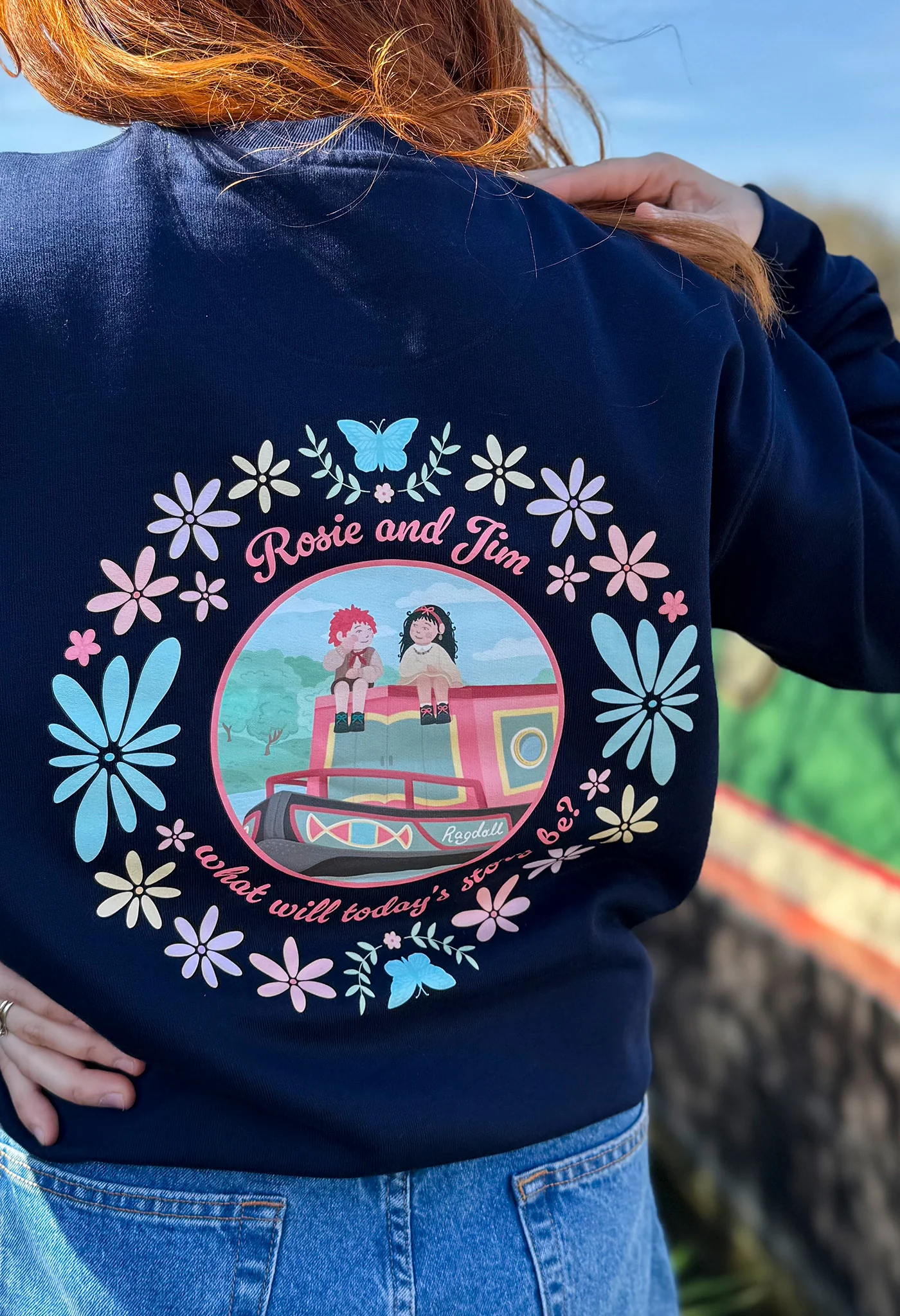 Rosie & Jim Inspired Organic Cotton Sweatshirt - Image 5