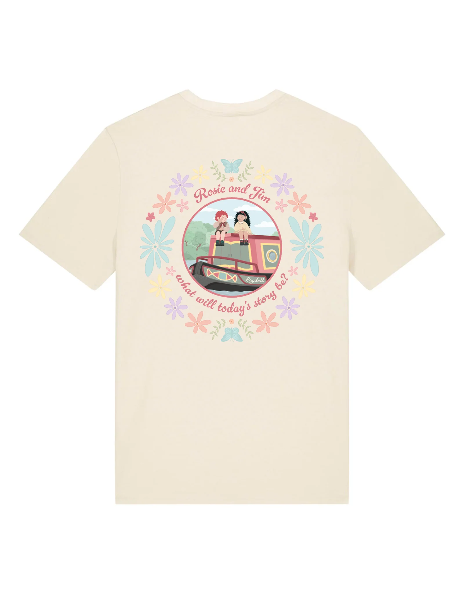 Rosie & Jim Inspired Organic Cotton T-Shirt - Image 23