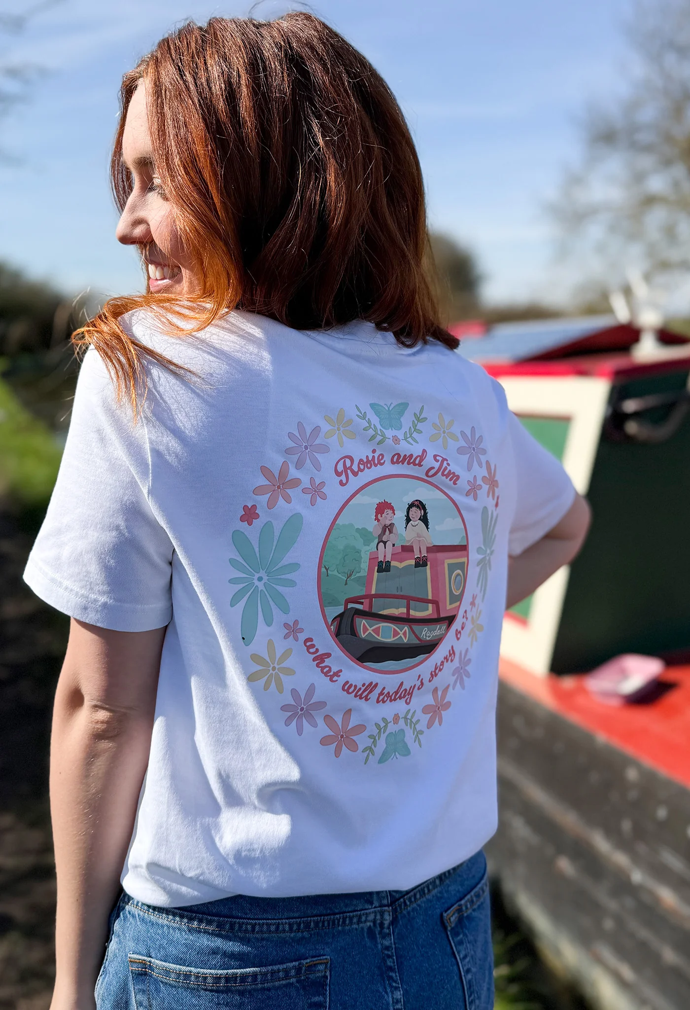 Rosie & Jim Inspired Organic Cotton T-Shirt - Image 3