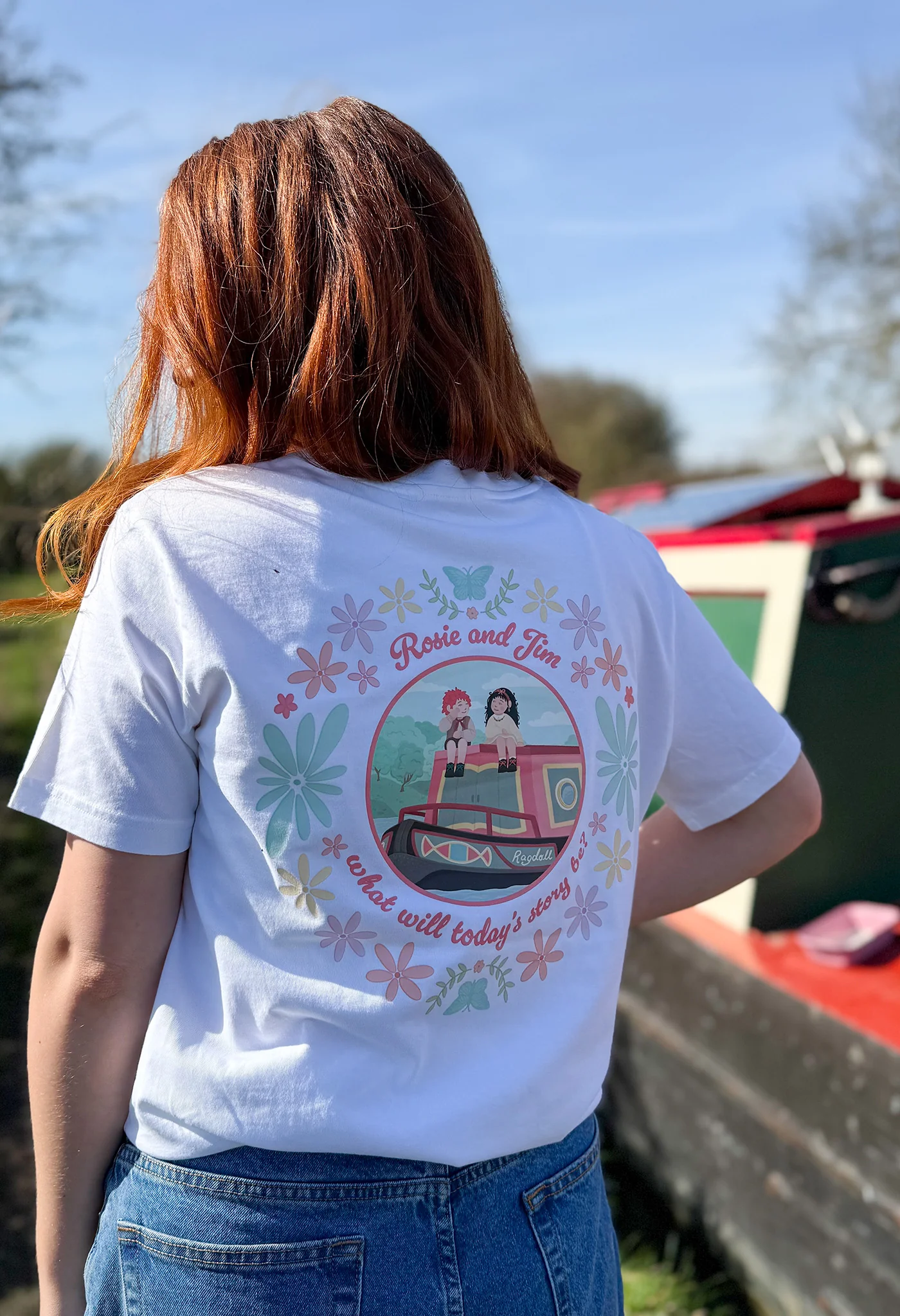 Rosie & Jim Inspired Organic Cotton T-Shirt - Image 5
