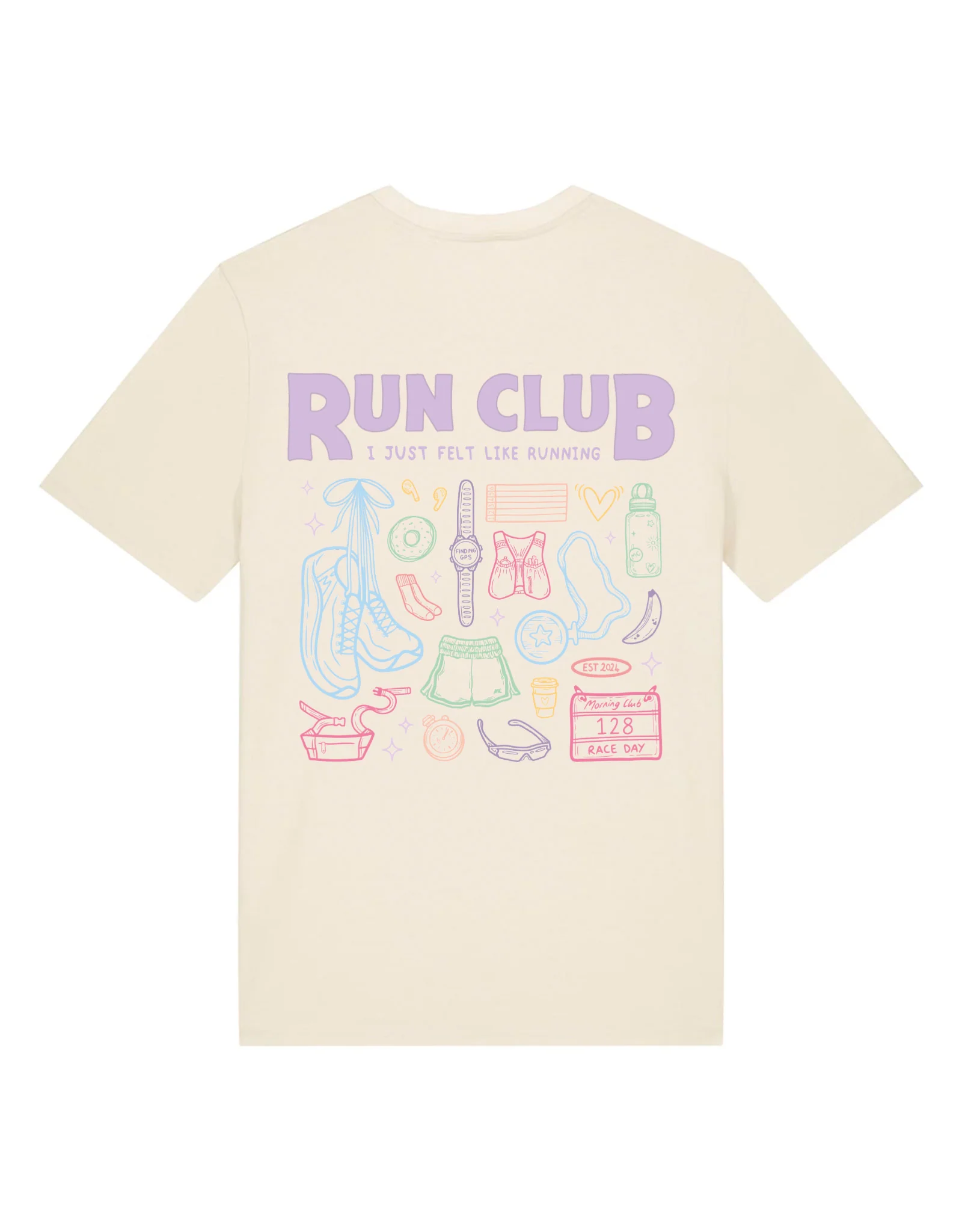 Run Club Organic Cotton T-Shirt - Image 6