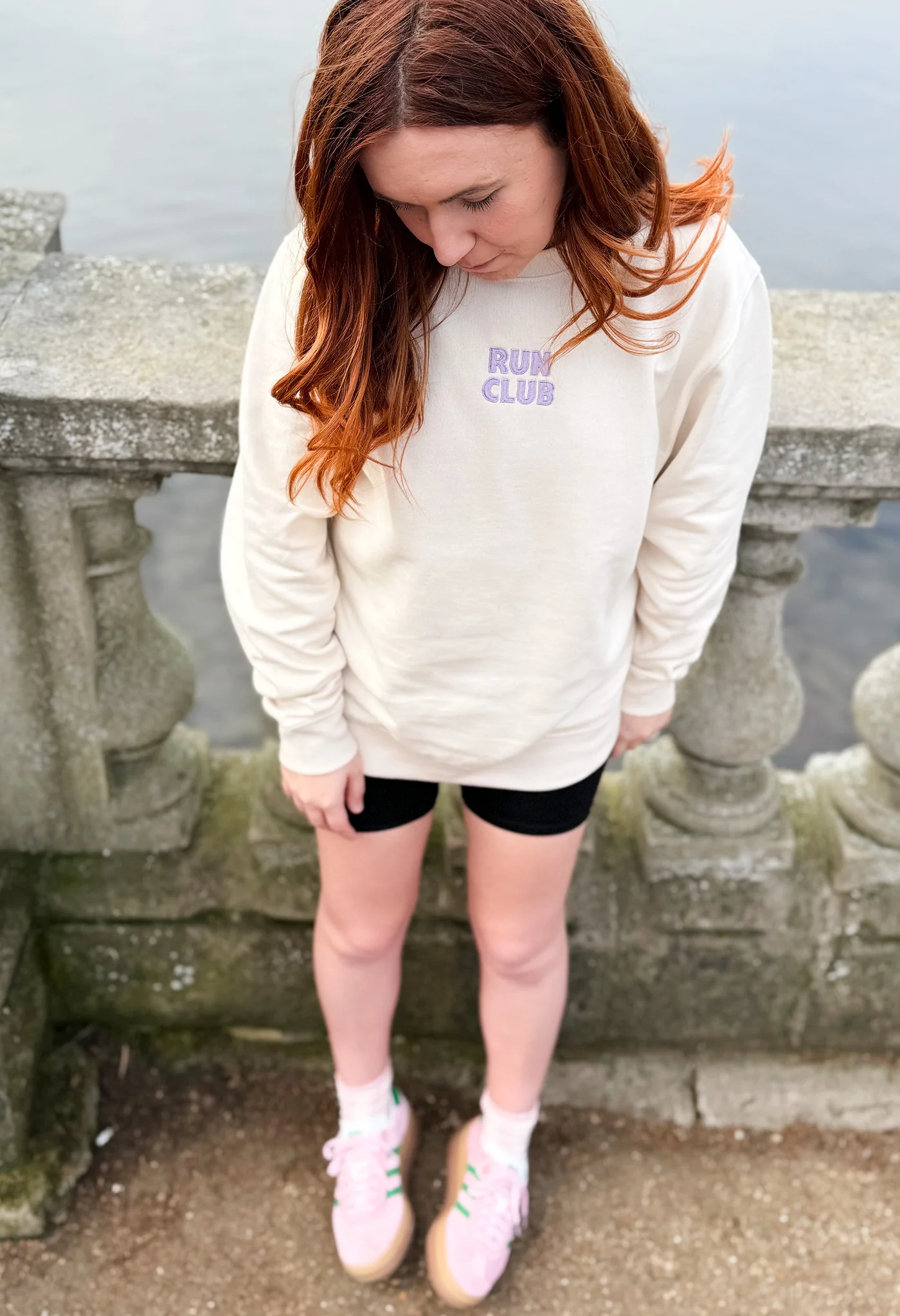 Run Club Printed Organic Cotton Sweatshirt - Image 5