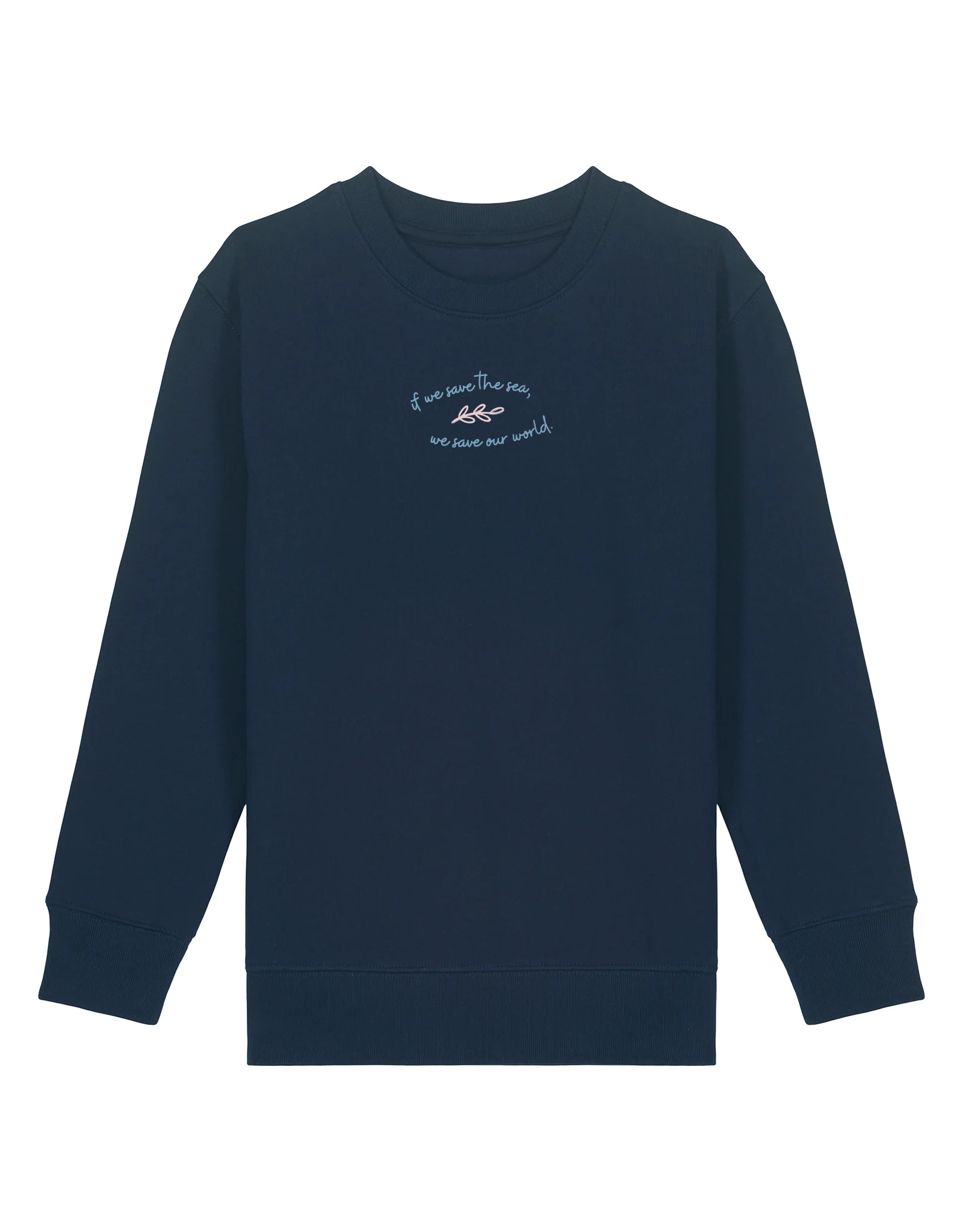Save The Sea Printed Organic Cotton Childrens Sweatshirt - Image 11